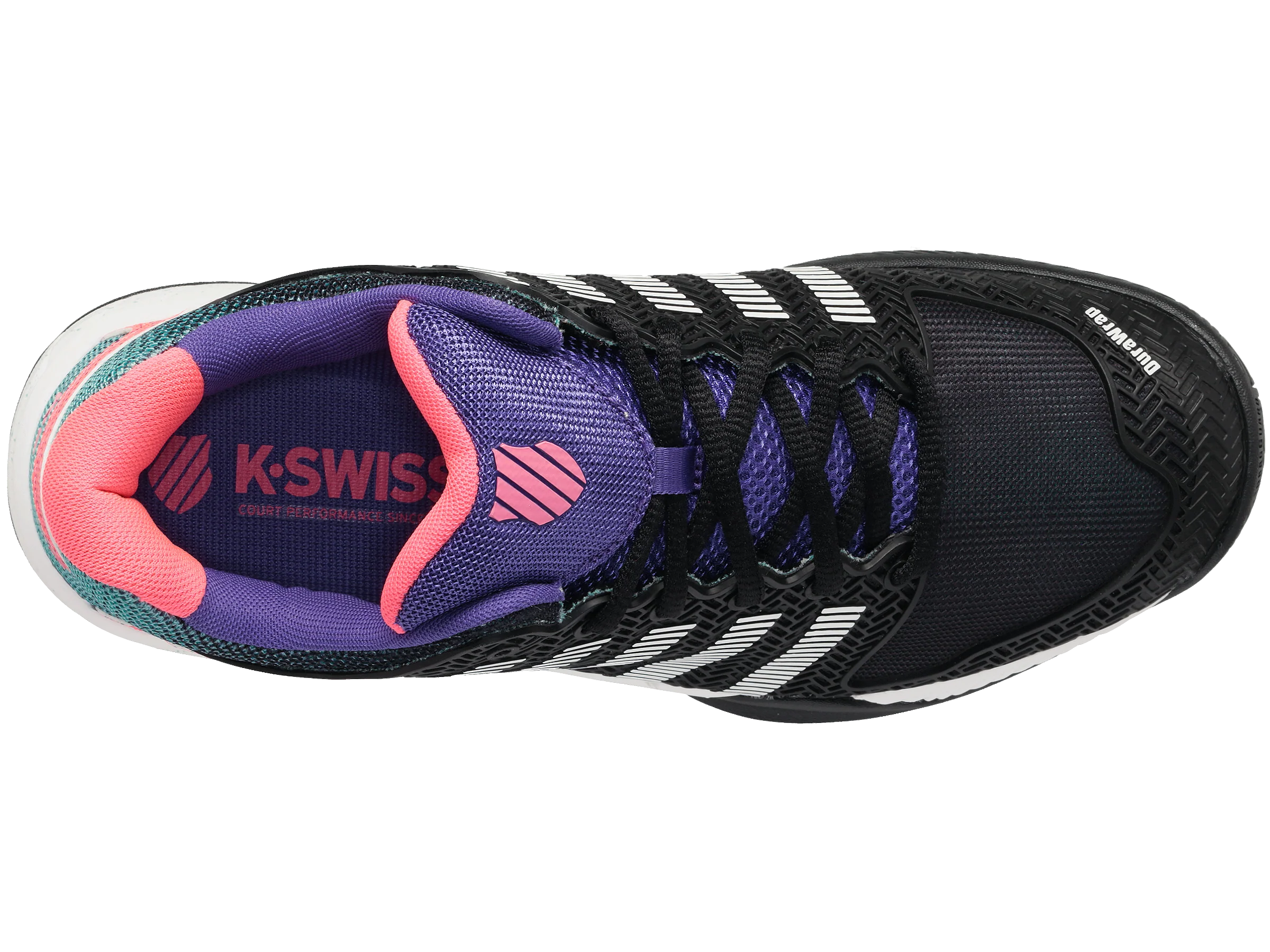 03377-027-M | MENS HYPERCOURT EXPRESS | BLACK/WHITE/LIBERTY - Image 7