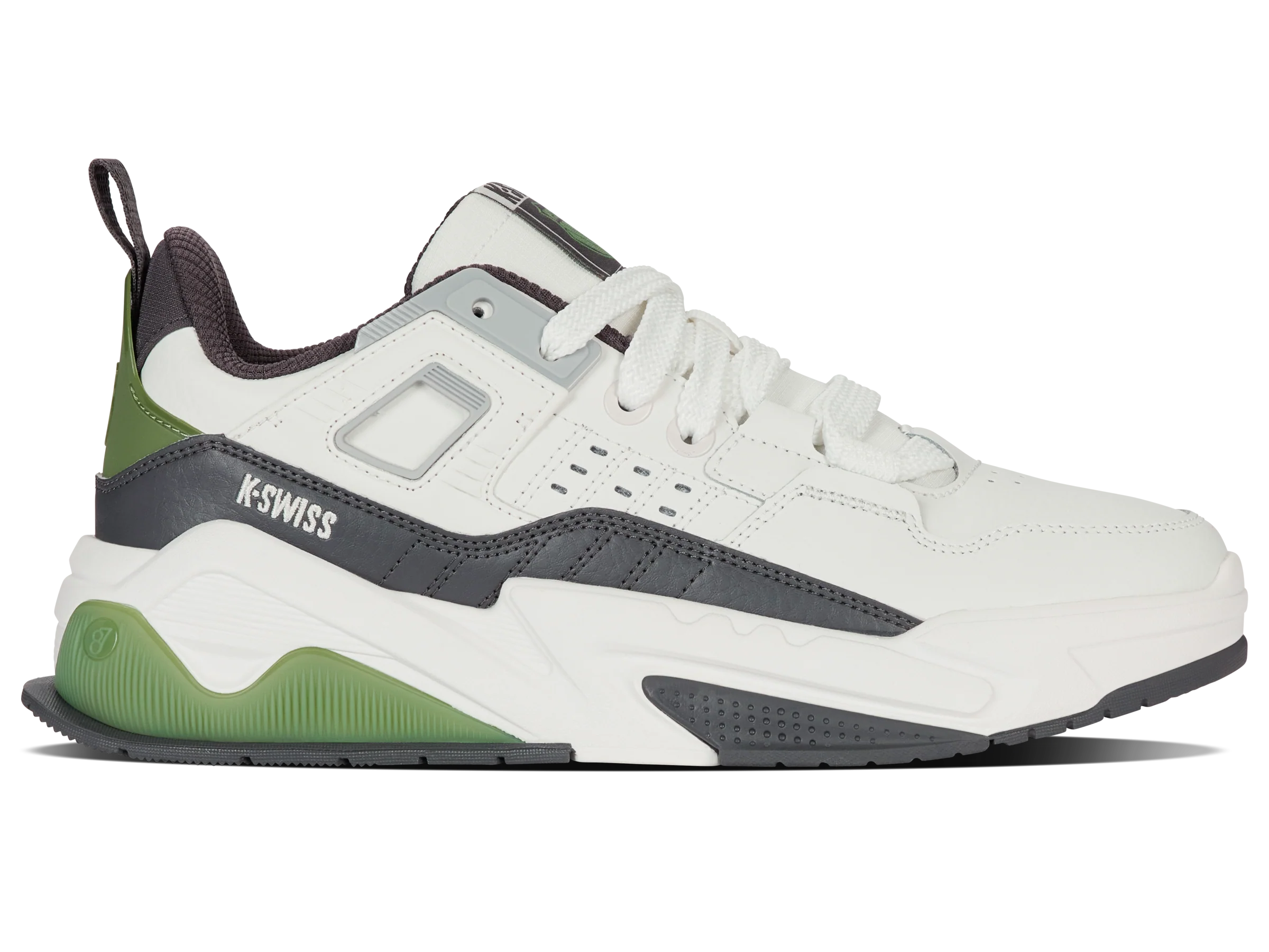 04077-120-M | TECHNA TRAINER | BLANC/ASPHALT/WATERCRESS