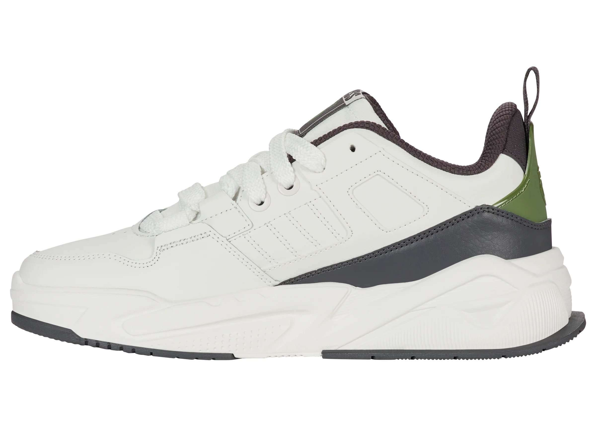 04077-120-M | TECHNA TRAINER | BLANC/ASPHALT/WATERCRESS - Image 5