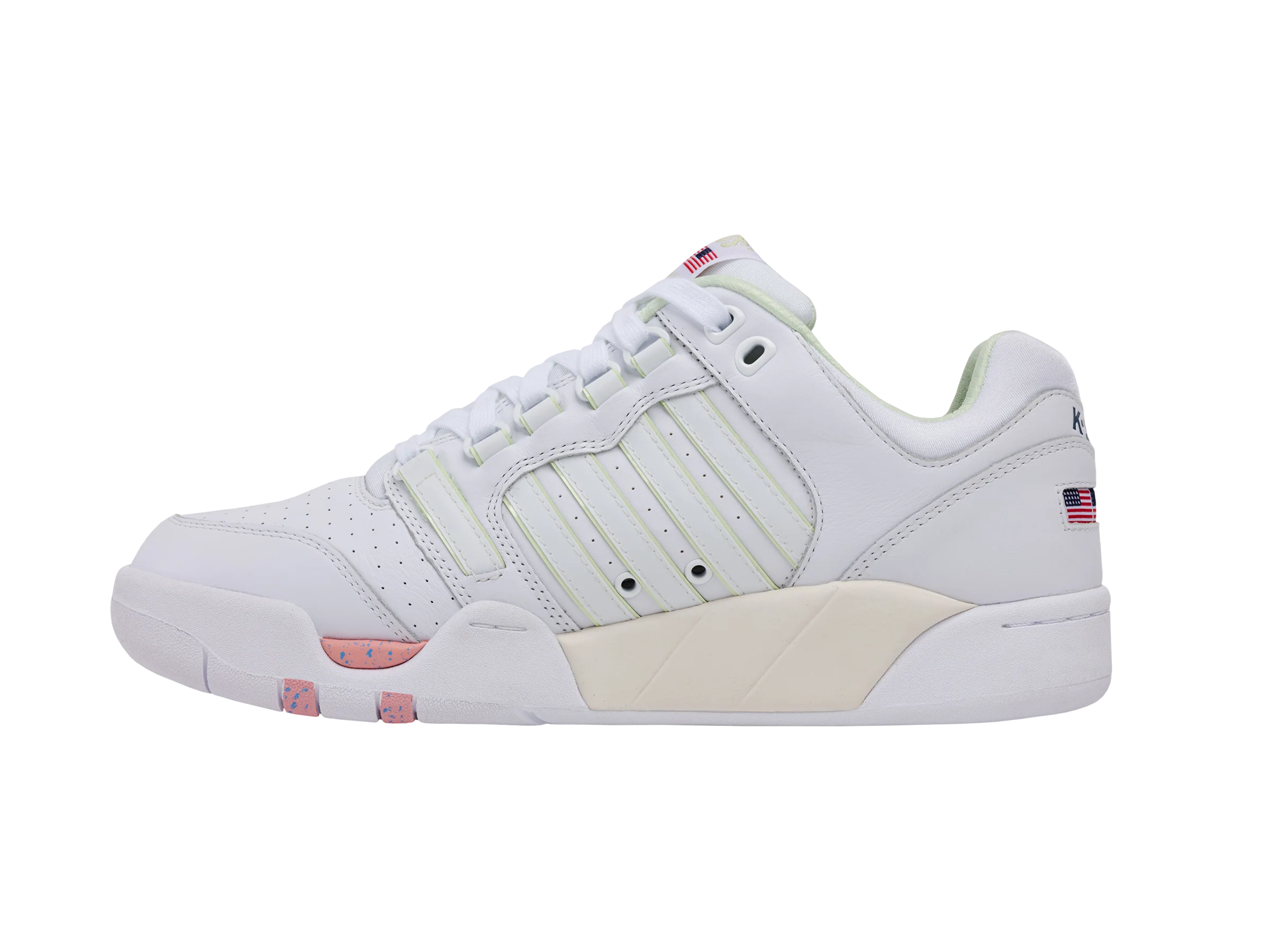 04731-173-M | SI-18 INTERNATIONAL C X BROCK | WHITE/PINK LEMONADE/TENNIS BALL/COURT/EGRET - Image 5