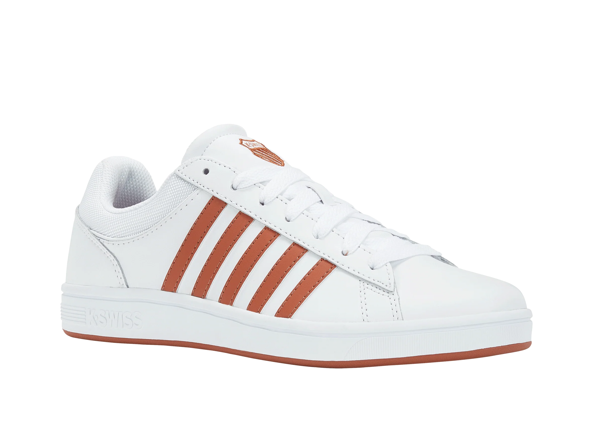 06154-137-M | COURT WINSTON | WHITE/AMBER BROWN - Image 2