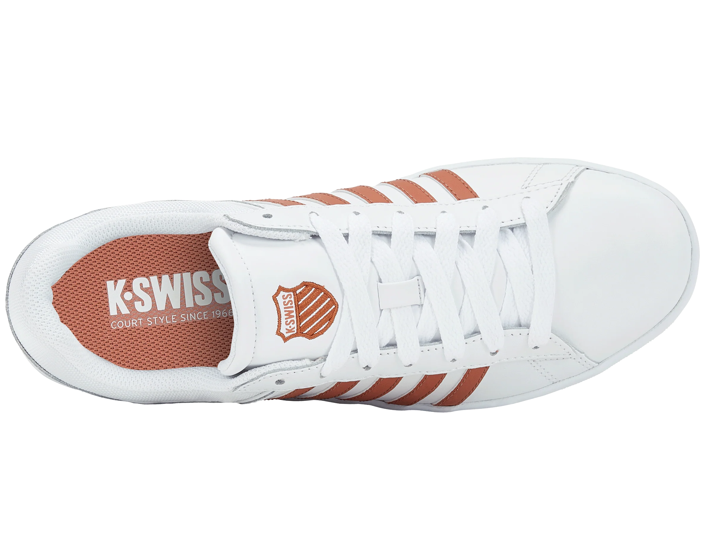 06154-137-M | COURT WINSTON | WHITE/AMBER BROWN - Image 7