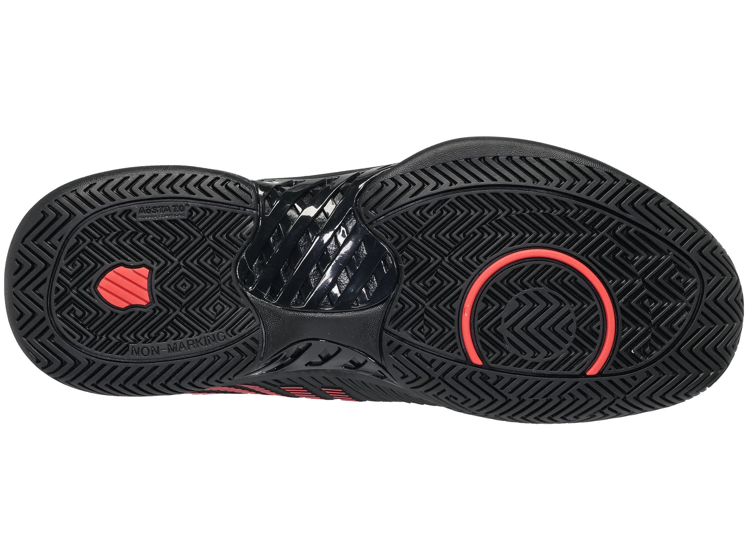 06613-014-M | HYPERCOURT EXPRESS 2 | BLACK/POPPY RED - Image 6