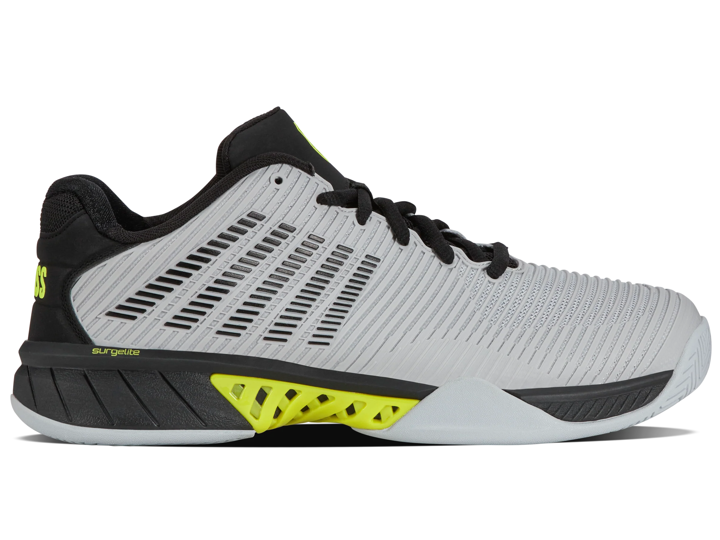 06613-022-M | HYPERCOURT EXPRESS 2 | MICRO CHIP/BLACK/TENNIS YELLOW