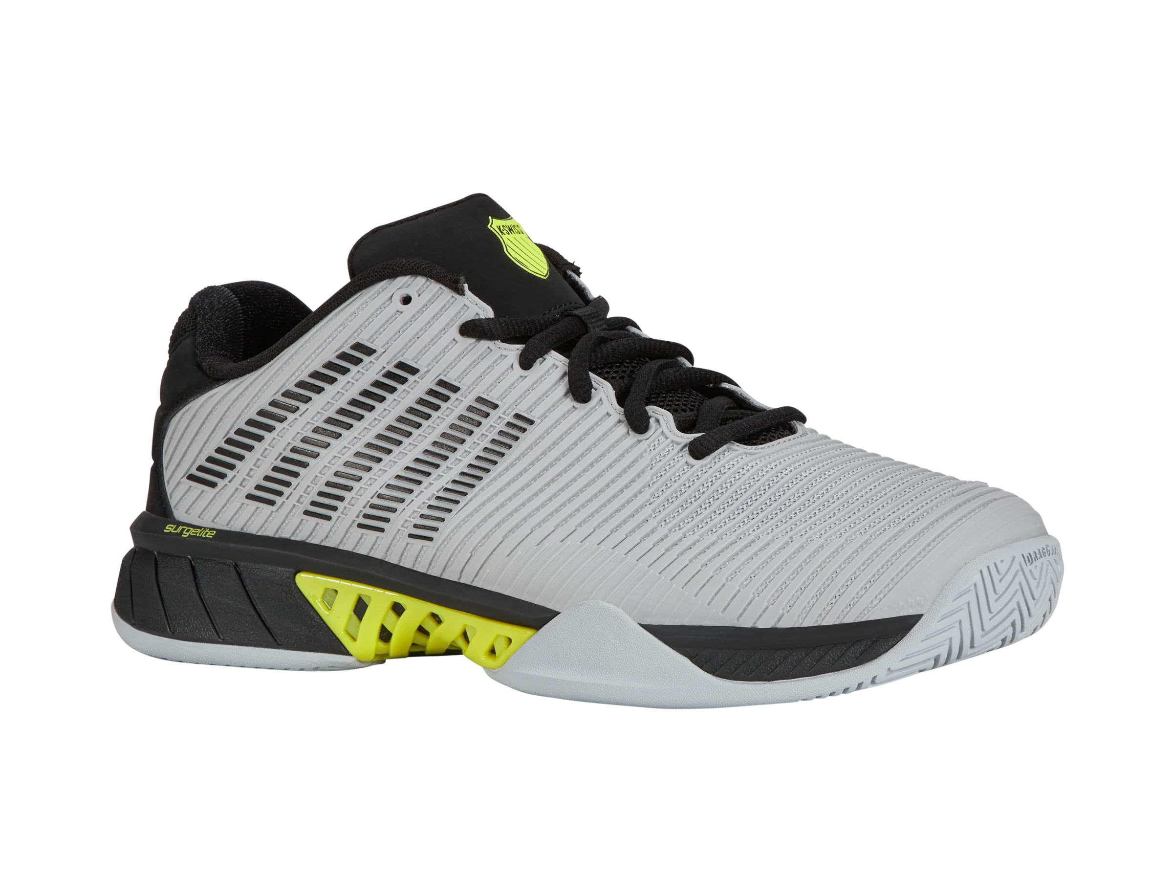 06613-022-M | HYPERCOURT EXPRESS 2 | MICRO CHIP/BLACK/TENNIS YELLOW - Image 2