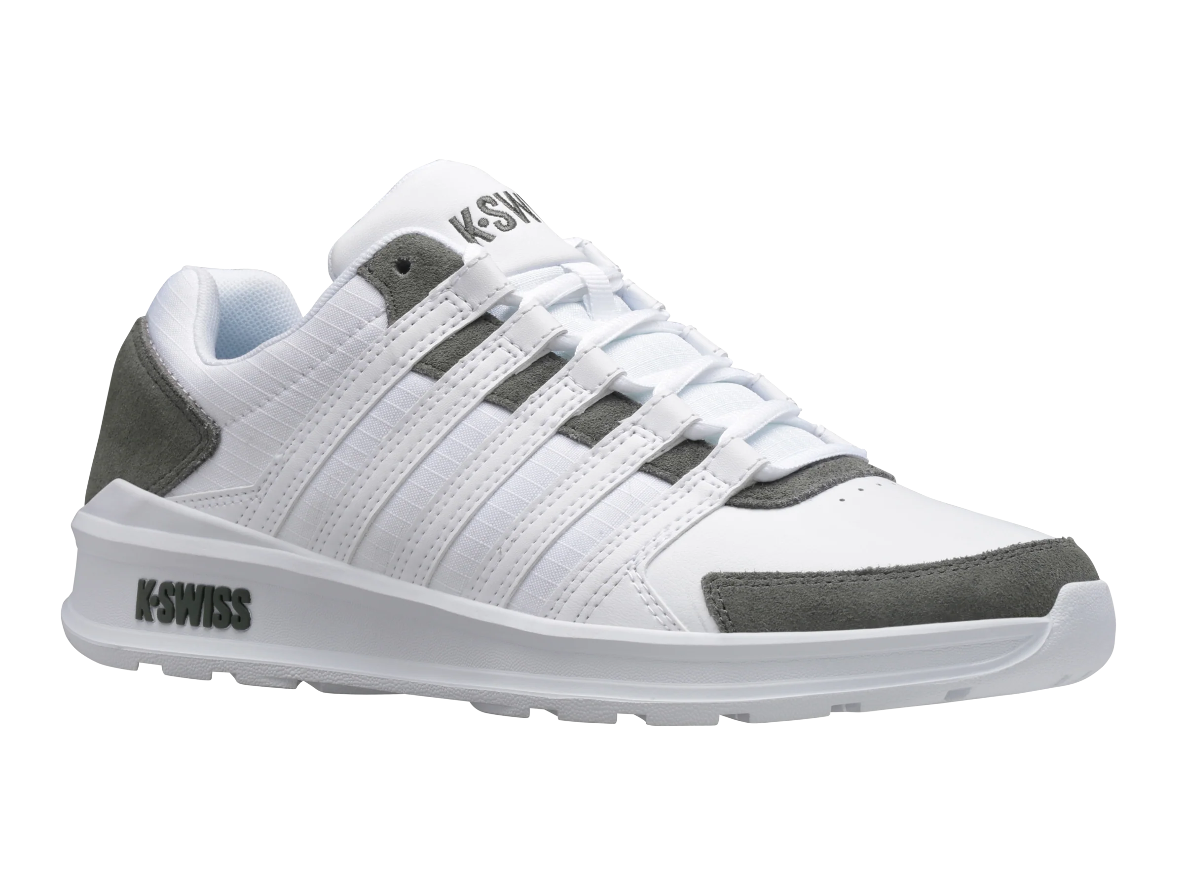 07119-148-M | VISTA TRAINER T | WHITE/CASTOR GRAY - Image 2
