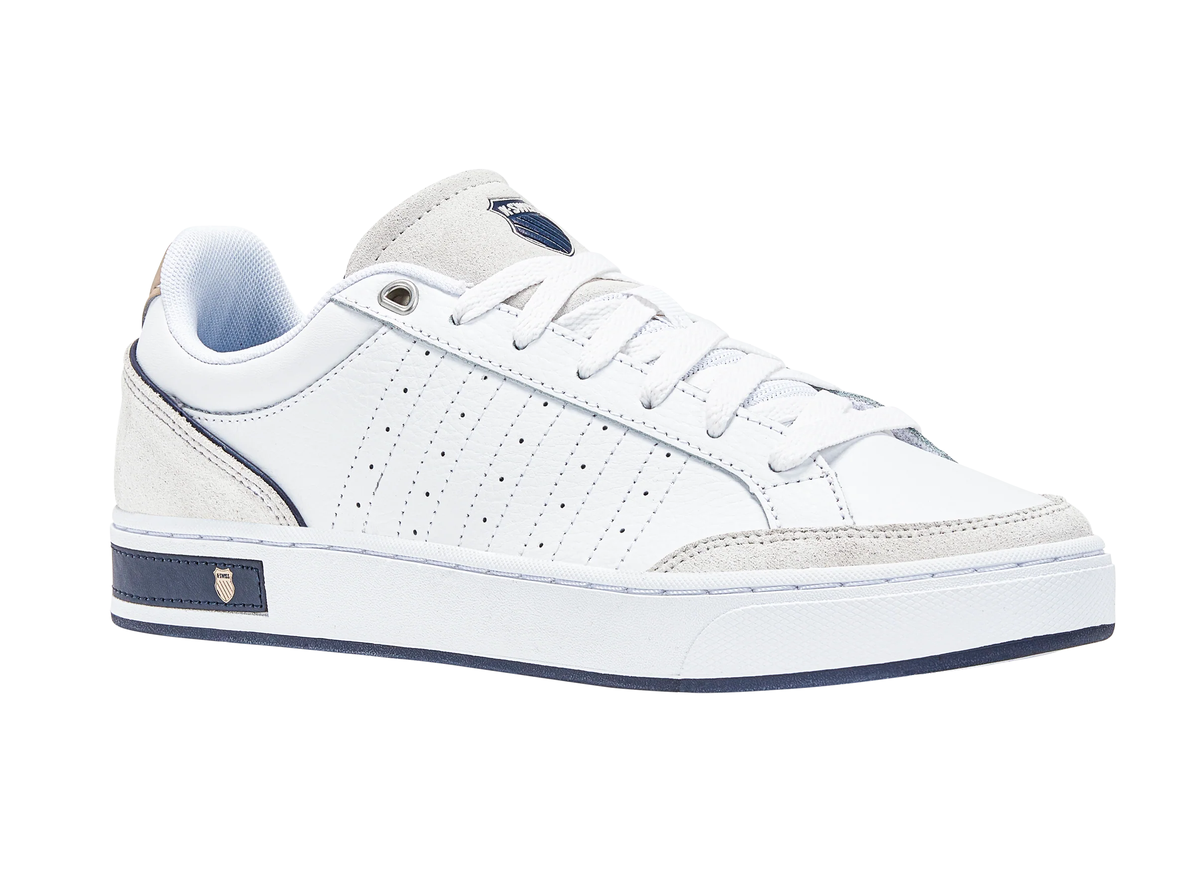 07411-122-M | COURT BLOCK | WHITE/IRISH CREAM/NAVY - Image 2