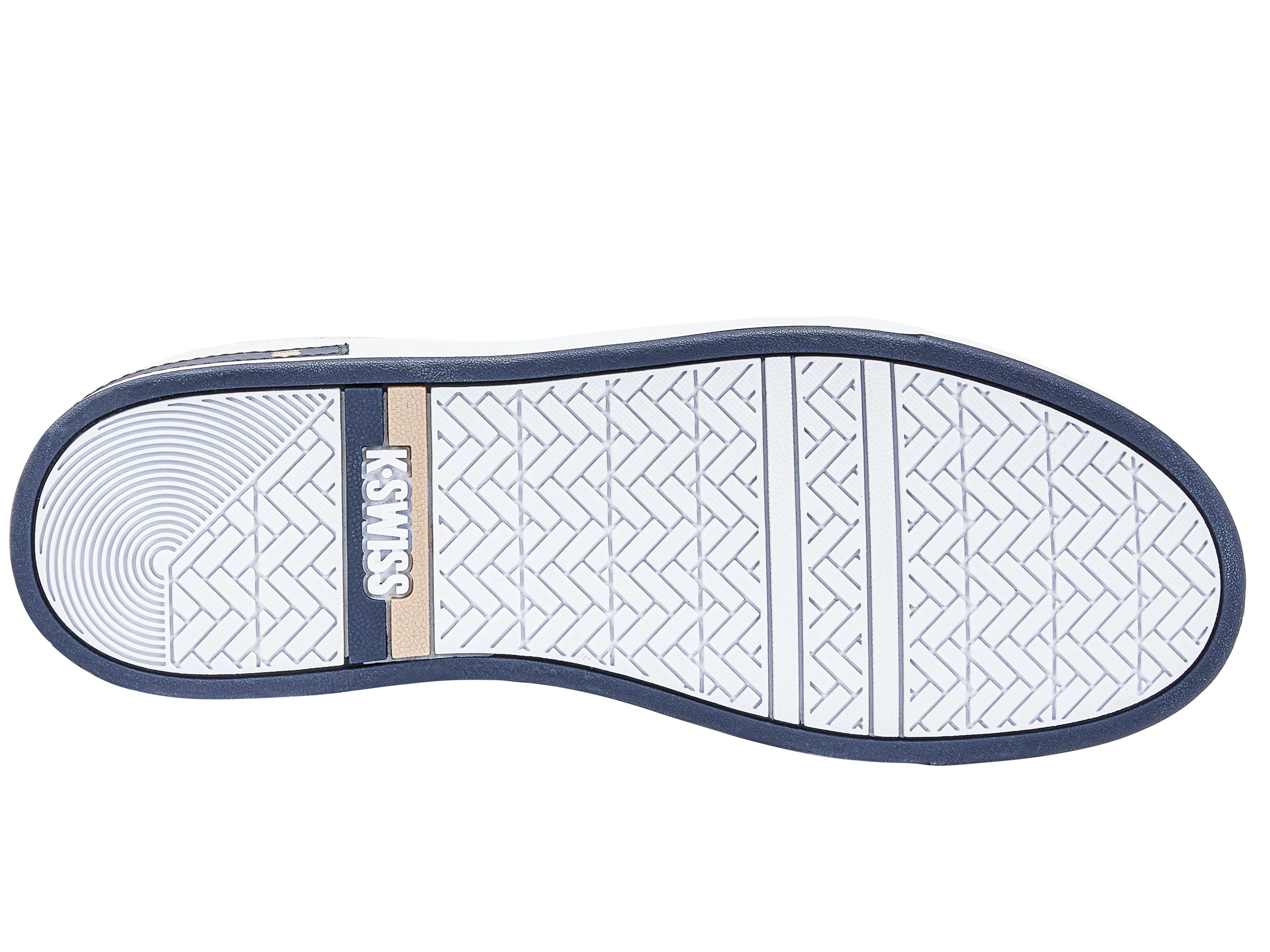 07411-122-M | COURT BLOCK | WHITE/IRISH CREAM/NAVY - Image 6