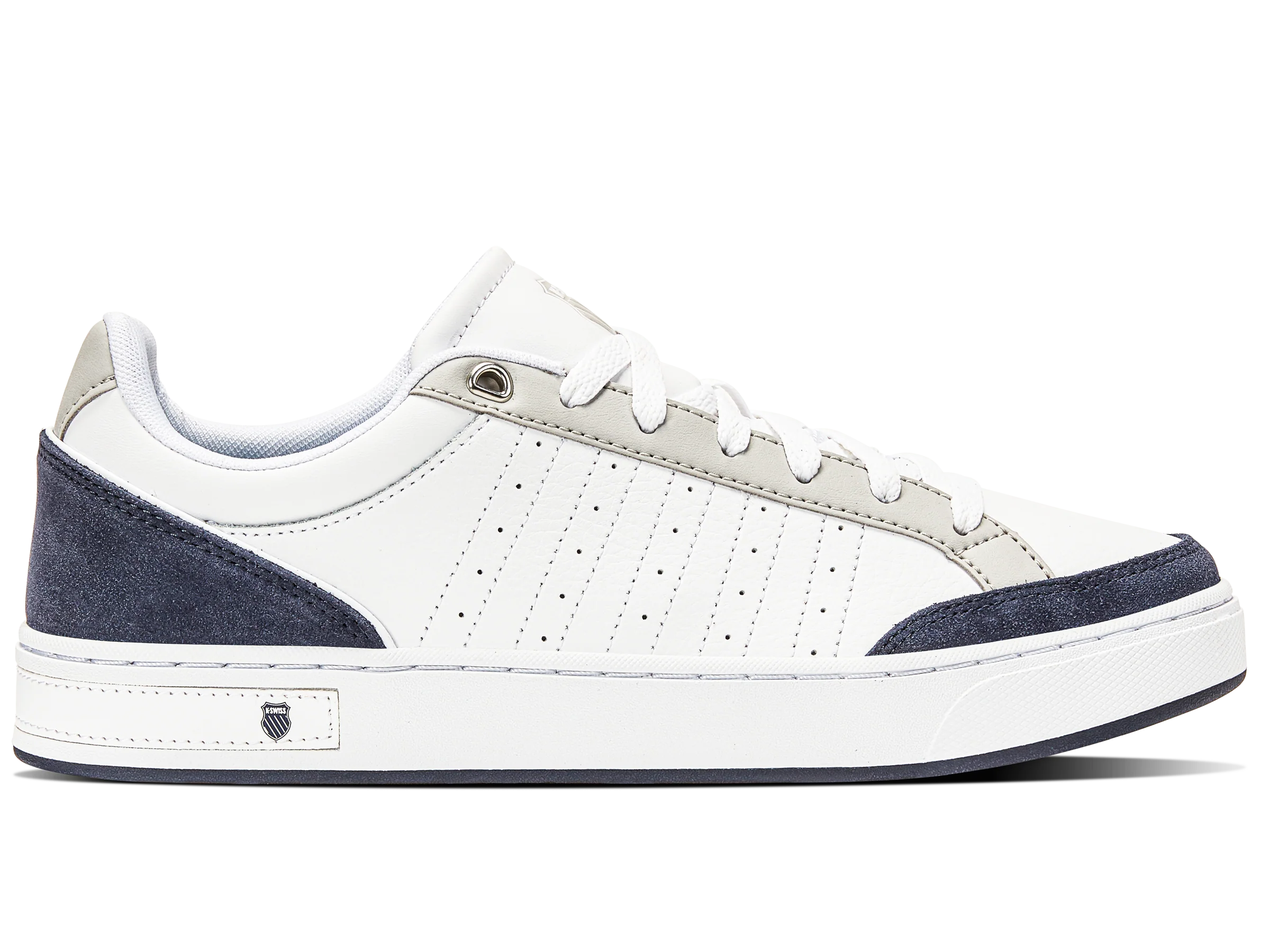 07411-123-M | COURT BLOCK | WHITE/NAVY/GRAY