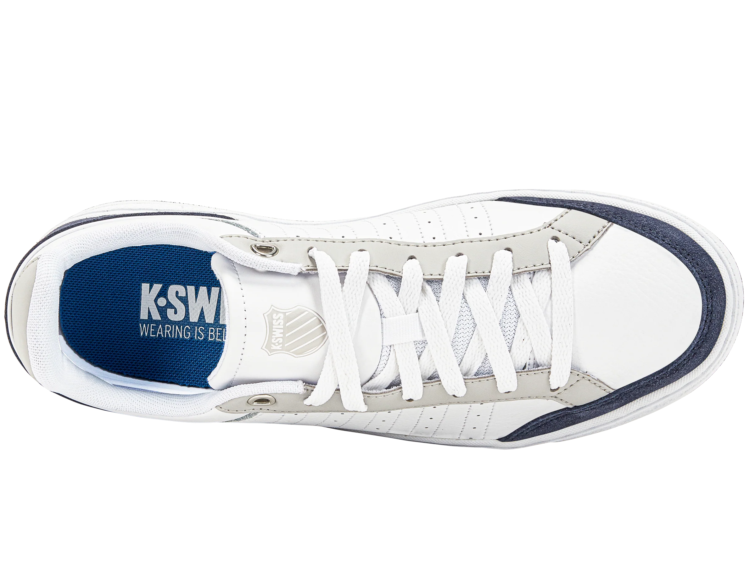 07411-123-M | COURT BLOCK | WHITE/NAVY/GRAY - Image 7