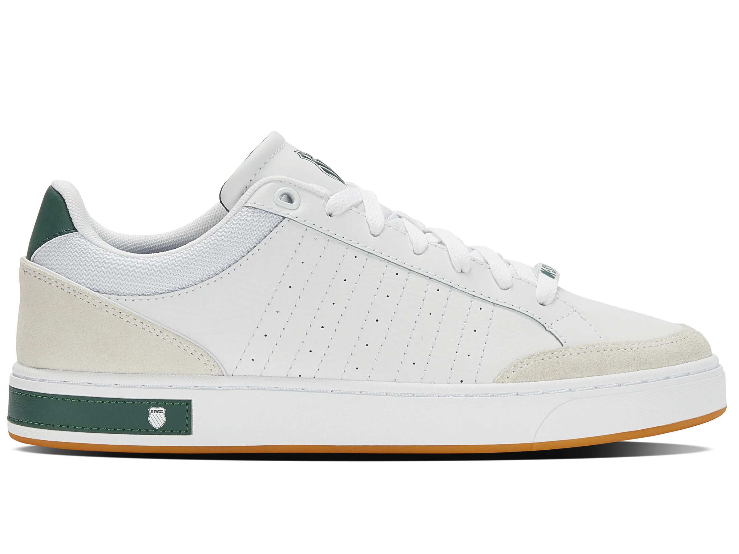 07411-904-M | COURT BLOCK | WHITE/POSY GREEN/GUM