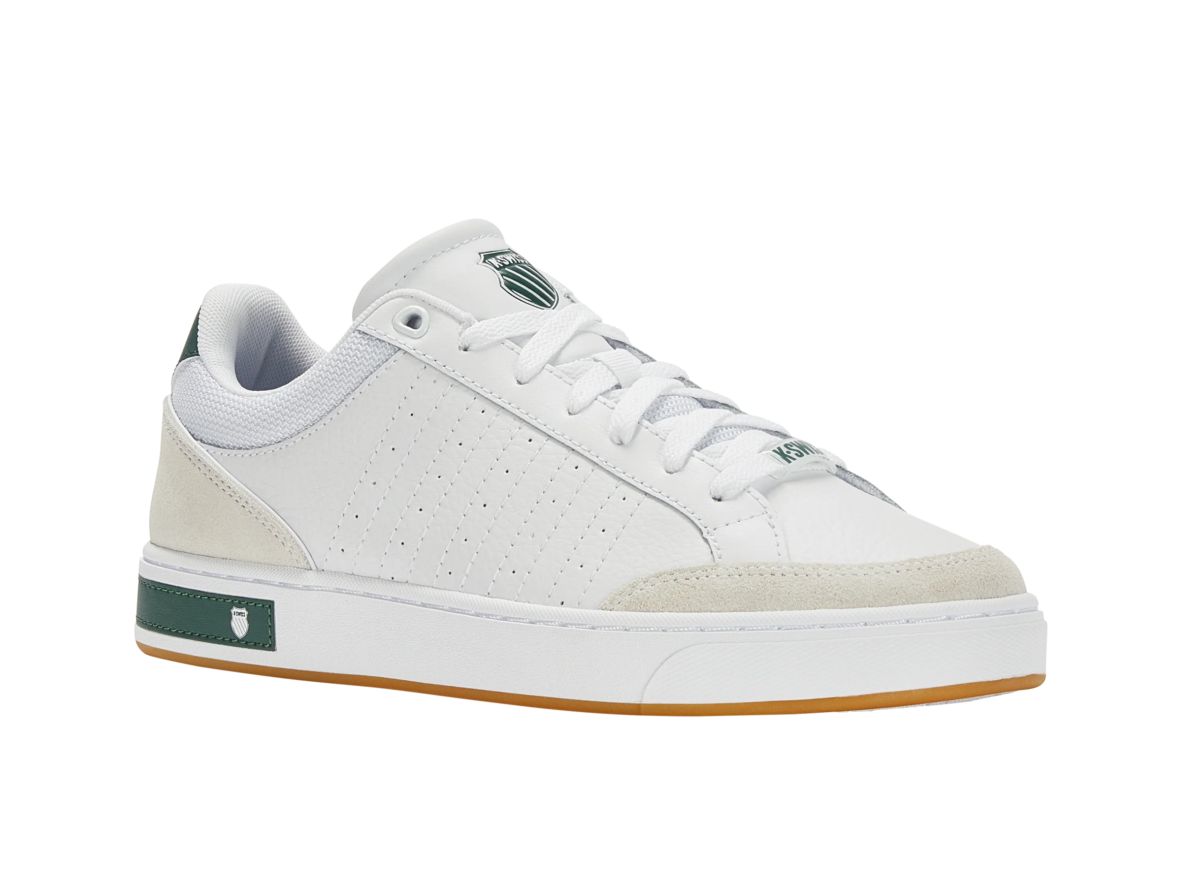 07411-904-M | COURT BLOCK | WHITE/POSY GREEN/GUM - Image 2