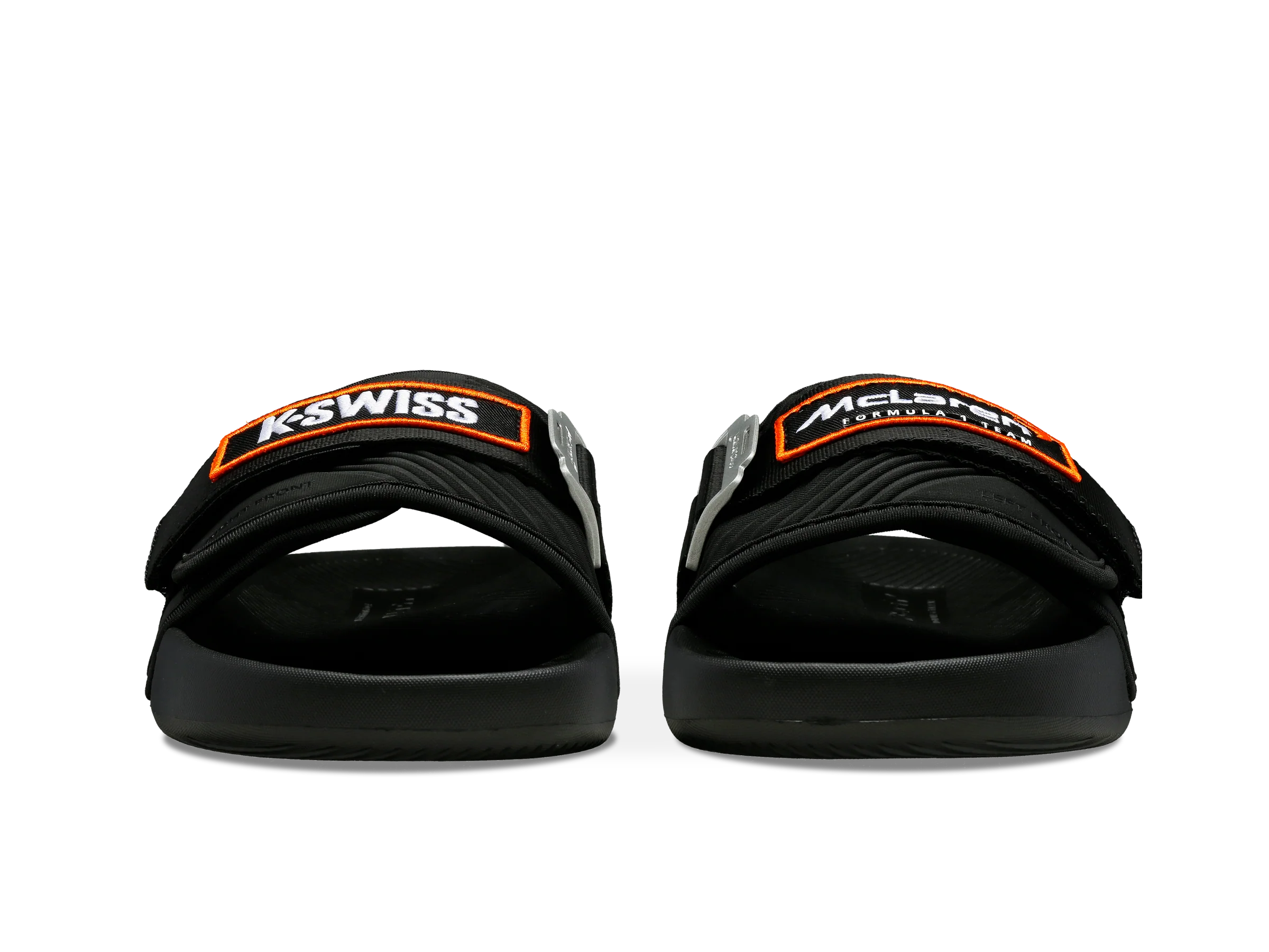 08716-073-M | STRAP SANDAL X MCLAREN | BLACK/PAPAYA - Image 4