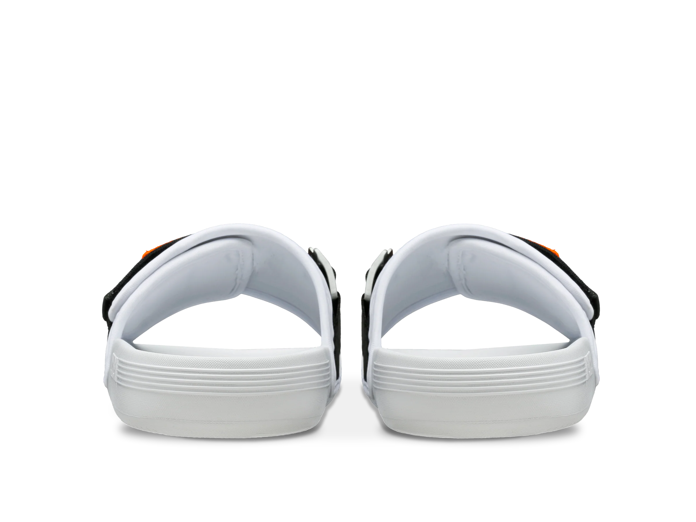 08716-102-M | STRAP SANDAL X MCLAREN | WHITE /BLACK /PAPAYA - Image 5