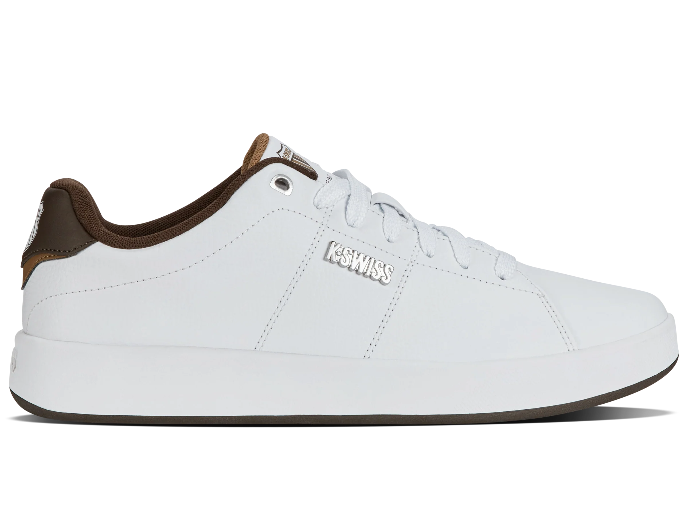 08899-919-M | COURT CAMEO II | WHITE/TOASTED COCONUT/CHOCOLATE BROWN