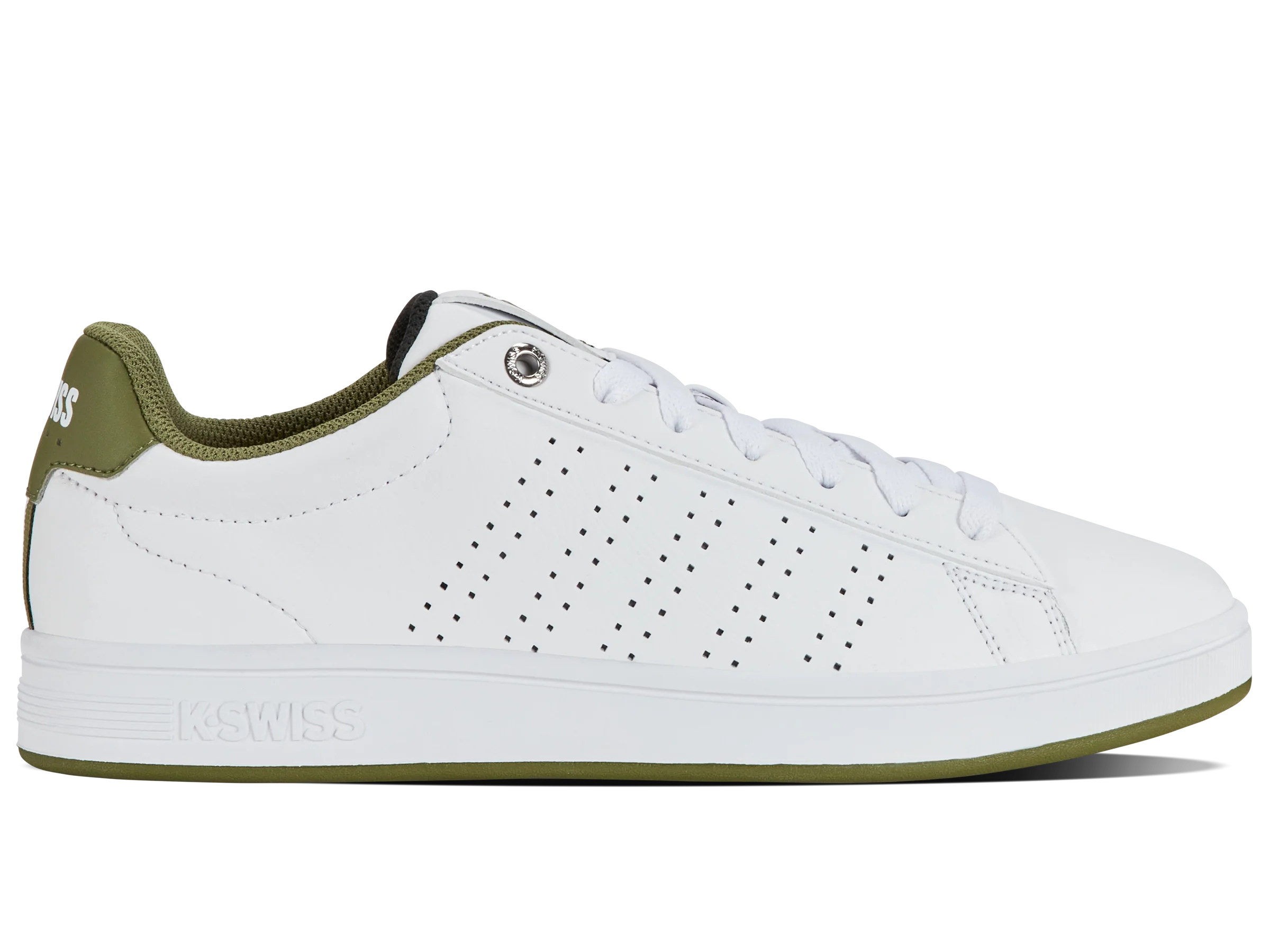 09188-150-M | BASE COURT | WHITE/MAYFLY/BLACK