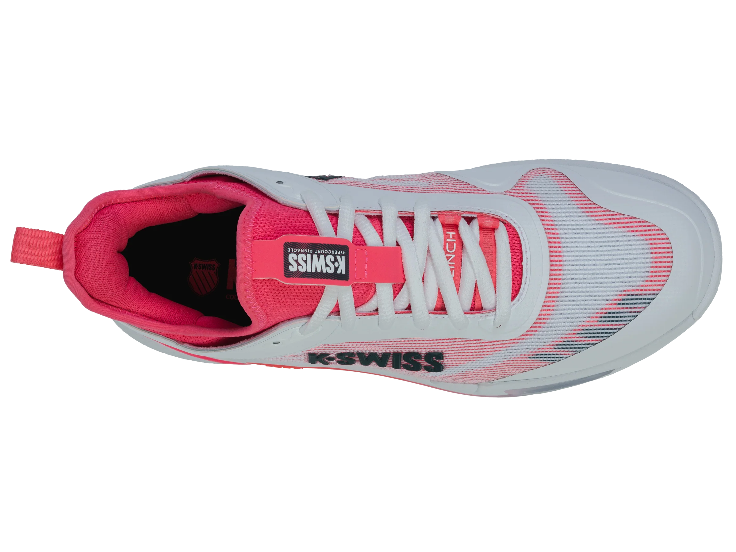 09494-106-M | HYPERCOURT PINNACLE | WHITE/NEON BLAZE/STARGAZER - Image 7