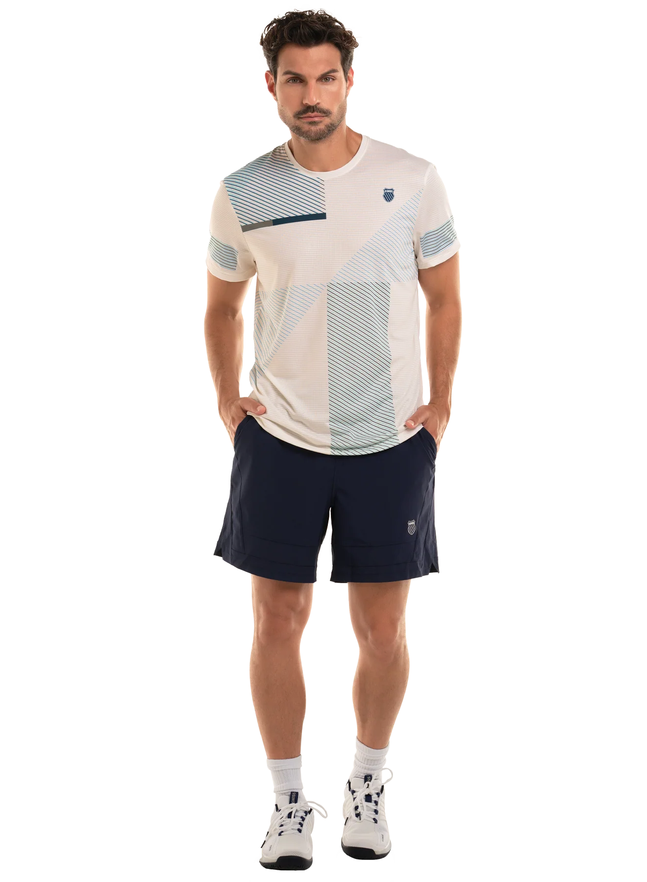 1010201-116 | BLUE HEAT T-SHIRT S/S | STAR WHITE