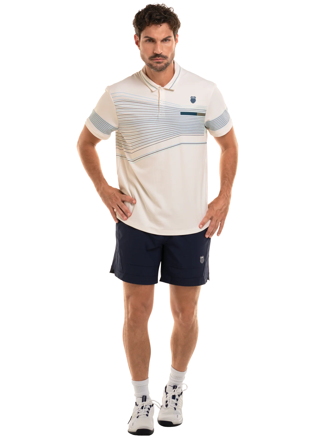 1010203-116 | CAPRI WAVE POLO S/S | STAR WHITE