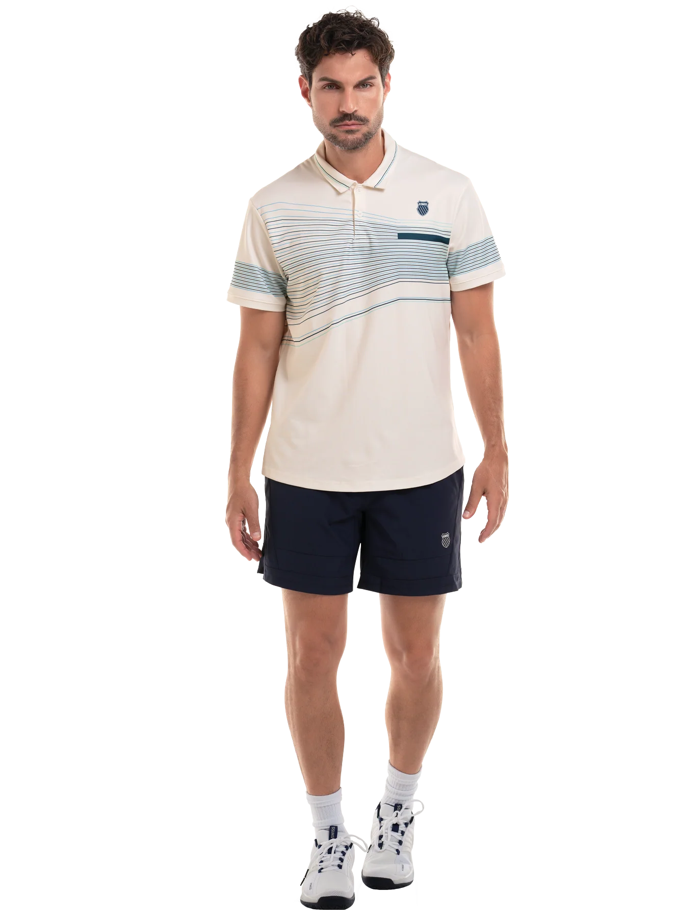 1010203-116 | CAPRI WAVE POLO S/S | STAR WHITE - Image 4