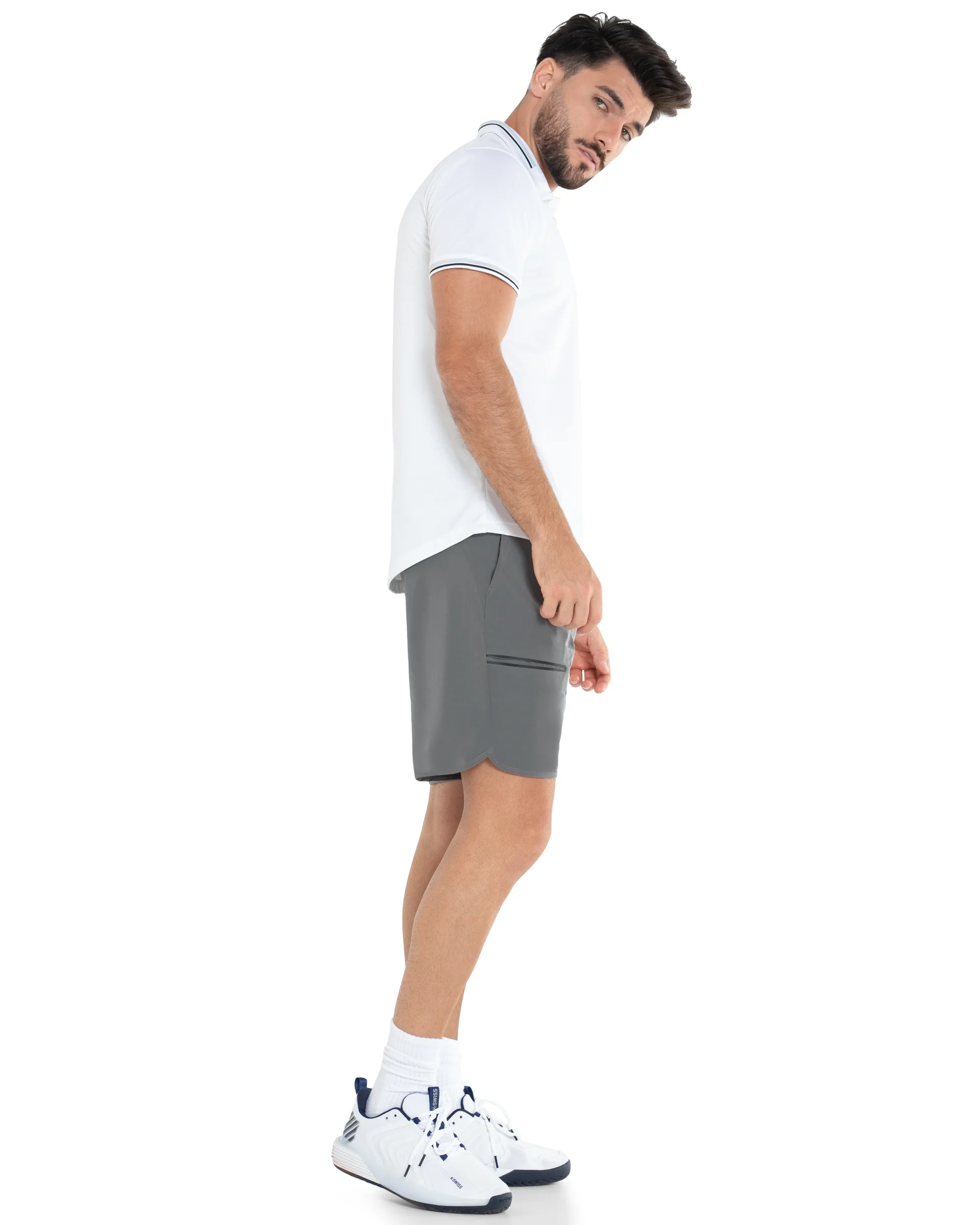 107265-100 | HERITAGE POLO S/S | WHITE - Image 2