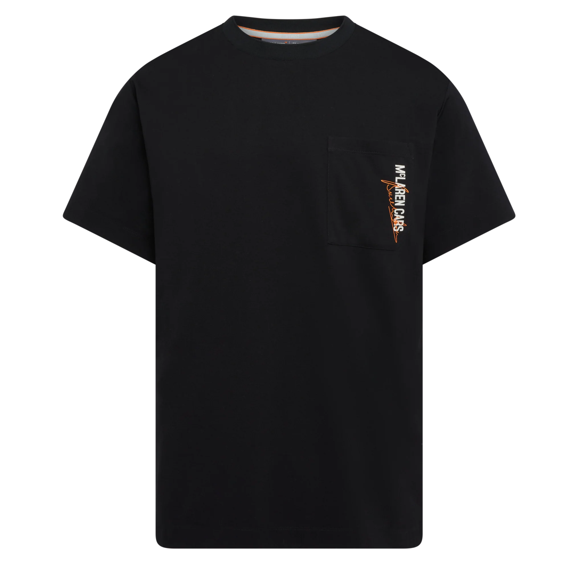 109355-008 | MCLAREN F1 TEAM CARS POCKET TEE | BLACK