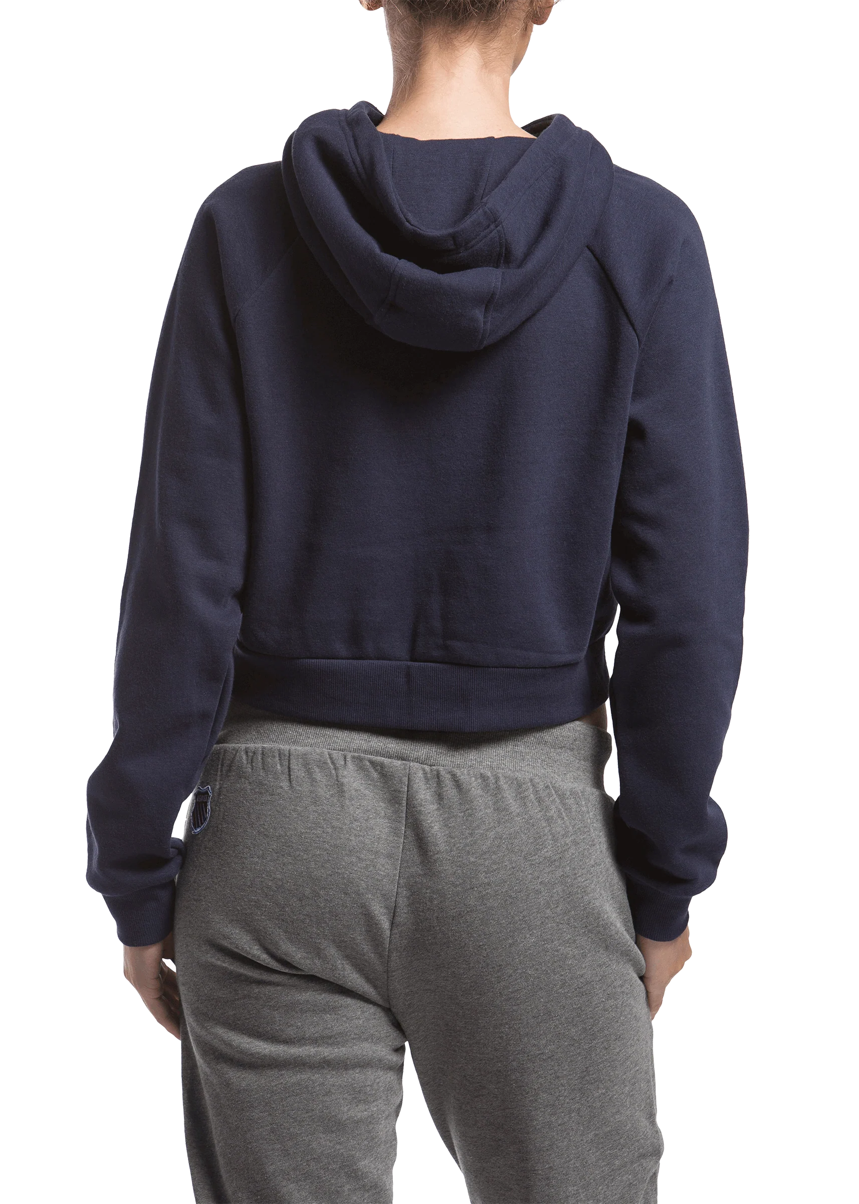 192434-091 | WOMENS GRIND CROPPED HOODIE | BLACK IRIS - Image 5