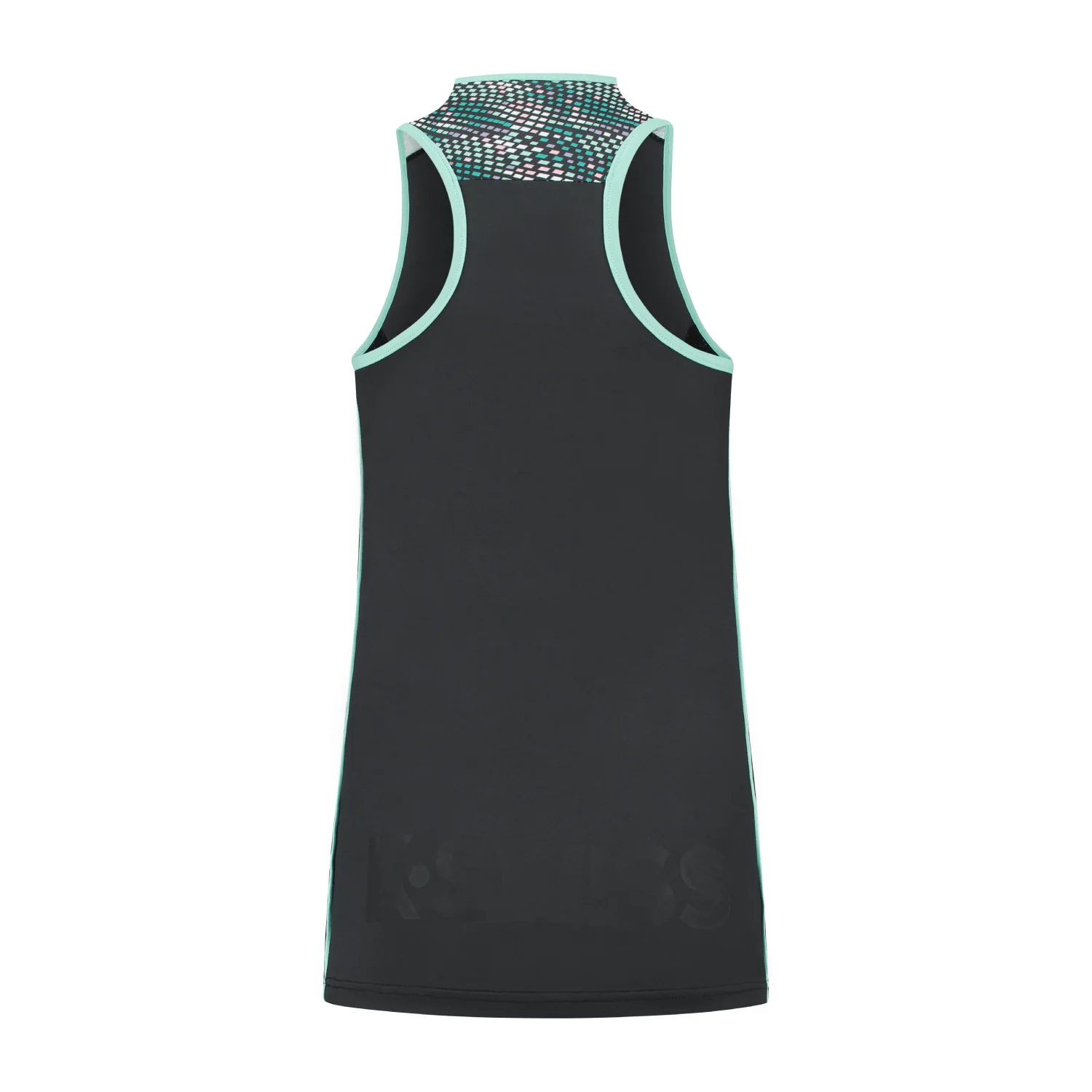 194251-088 | WOMENS HYPERCOURT SPEED TANK | LIMO BLACK / ARUBA - Image 2