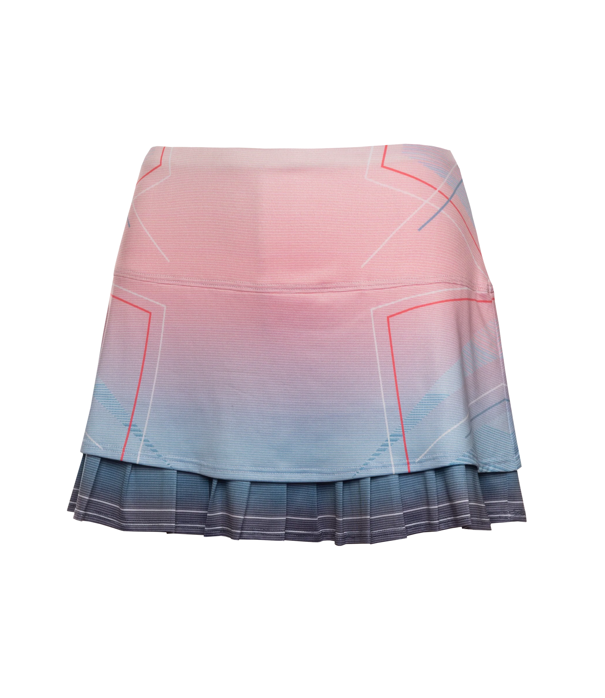 196043-466 | PLEAT SKIRT-12" | SILVERLAKE BLUE
