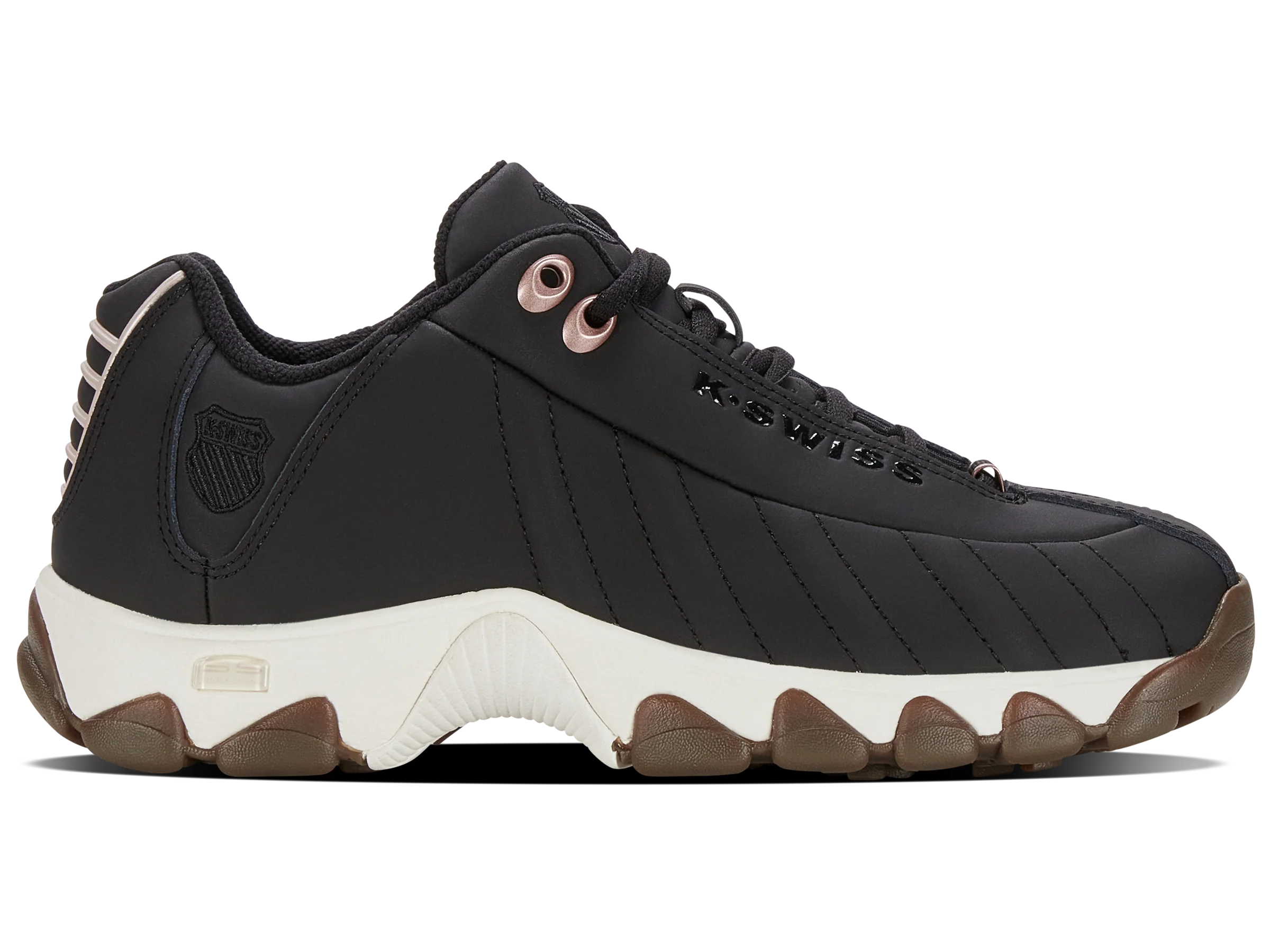 93426-060-M | ST329 CMF | BLACK/DARK GUM/ROSE GOLD
