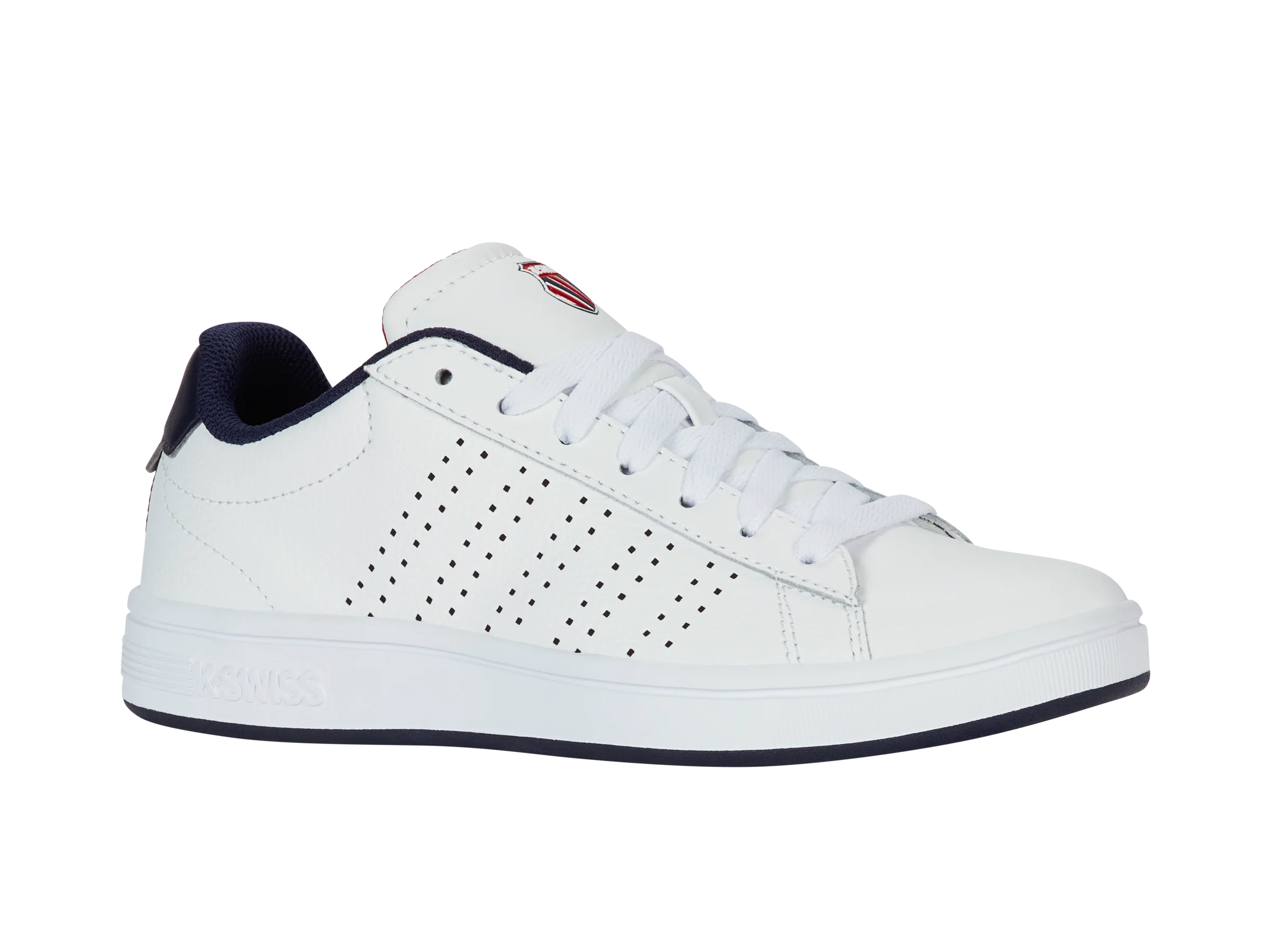 94411-130-M | COURT BASE II | WHITE/NAVY/RED - Image 2
