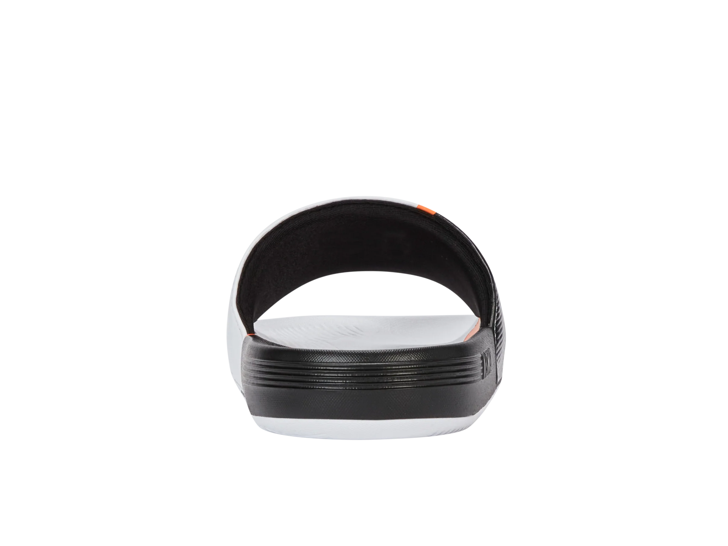 94422-196-M | SLIDE SANDAL X MCLAREN F1 TEAM | WHITE/BLACK/PAPAYA - Image 4
