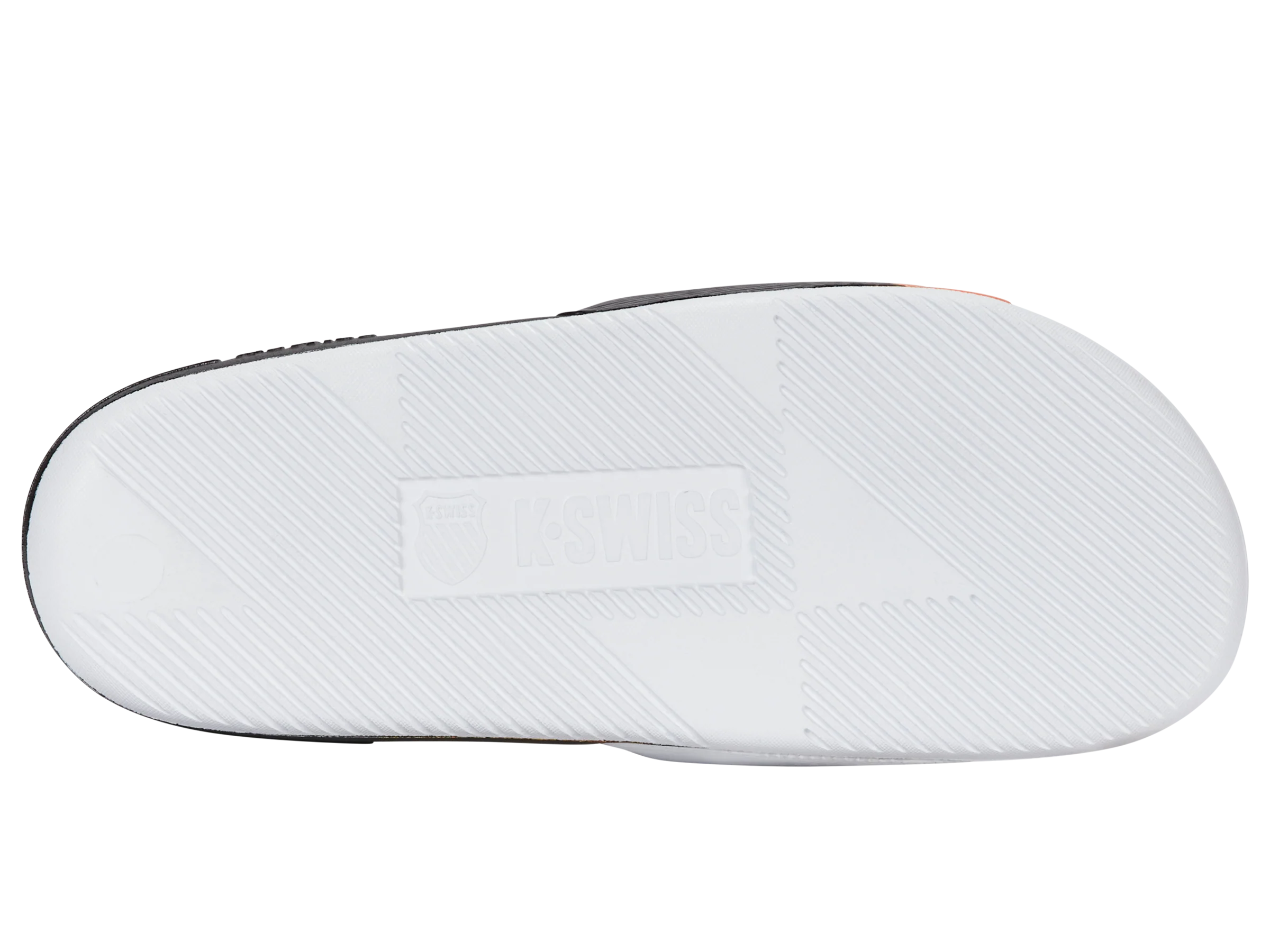 94422-196-M | SLIDE SANDAL X MCLAREN F1 TEAM | WHITE/BLACK/PAPAYA - Image 6