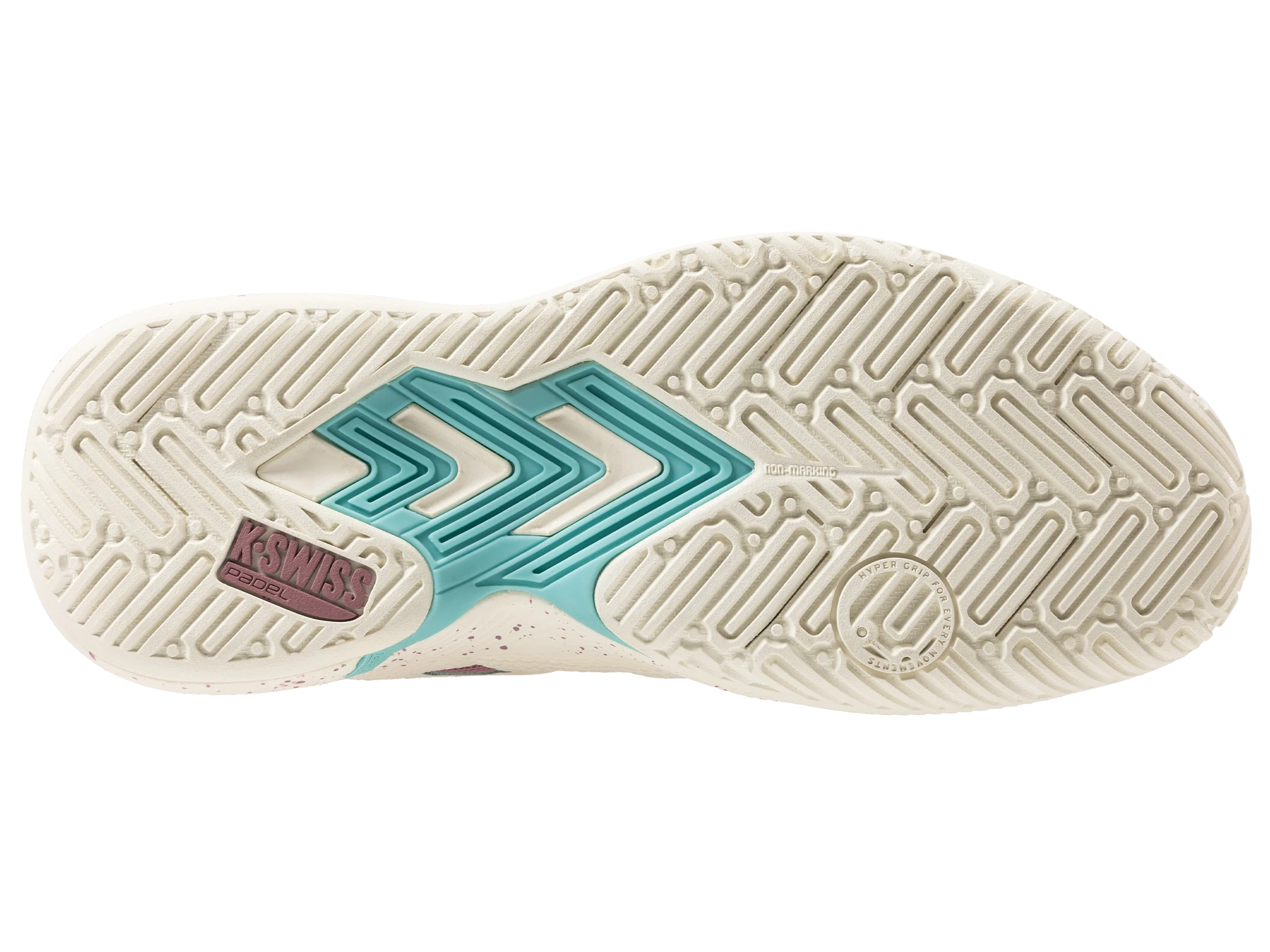 94435-966-M | TURA TEAM PADEL | SNOW WHITE/LILAS/PASTEL TURQUOISE - Image 6