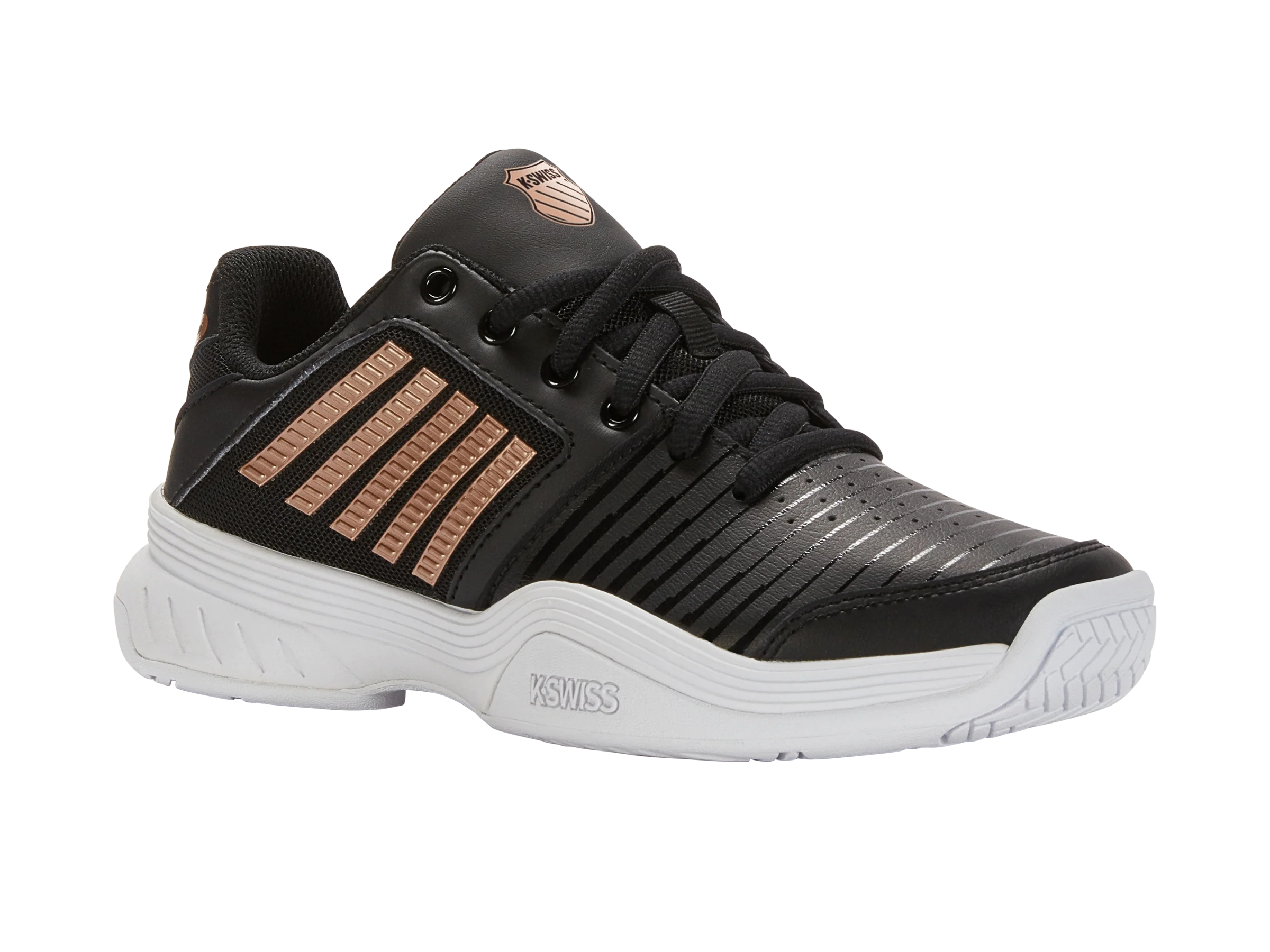 95443-059-M | COURT EXPRESS | BLACK/WHITE/ROSEGOLD - Image 2