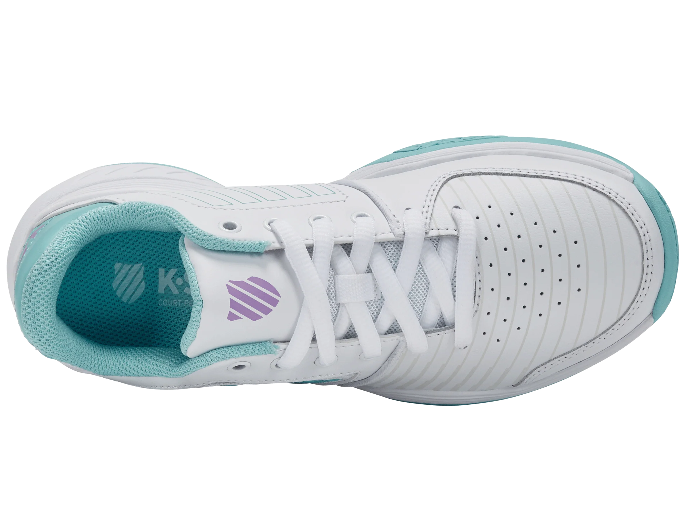 95443-117-M | COURT EXPRESS | WHITE/ANGEL BLUE/SHEER LILAC - Image 7