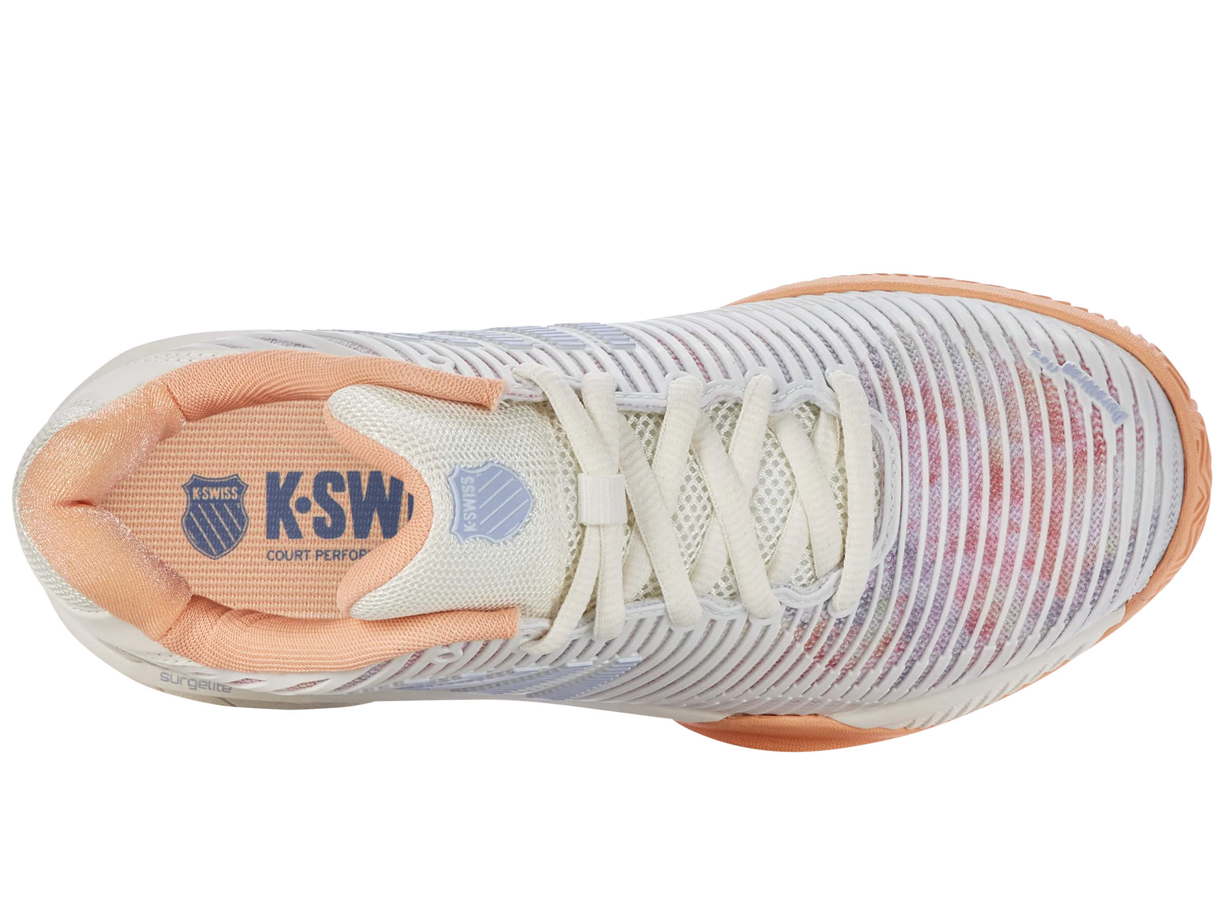 96614-165-M | HYPERCOURT EXPRESS 2 CLAY | STAR WHITE/PEACH FUZZ/HEATHER - Image 7