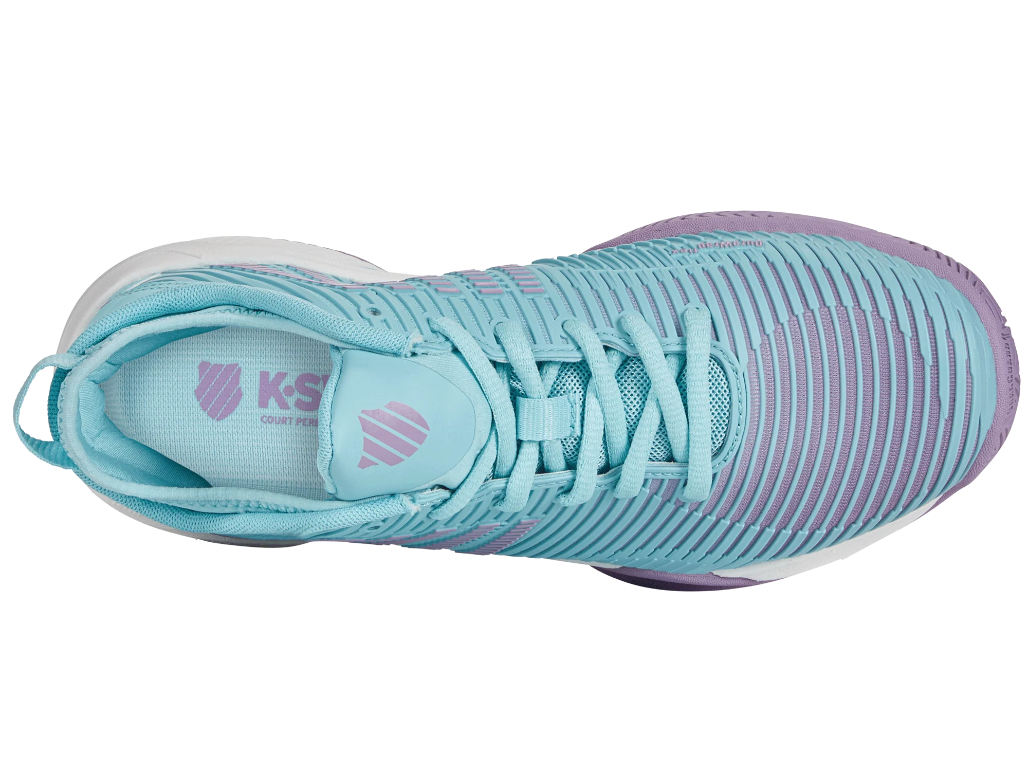96615-467-M | HYPERCOURT SUPREME | ANGEL BLUE/SHEER LILAC/BRILLIANT WHITE - Image 7