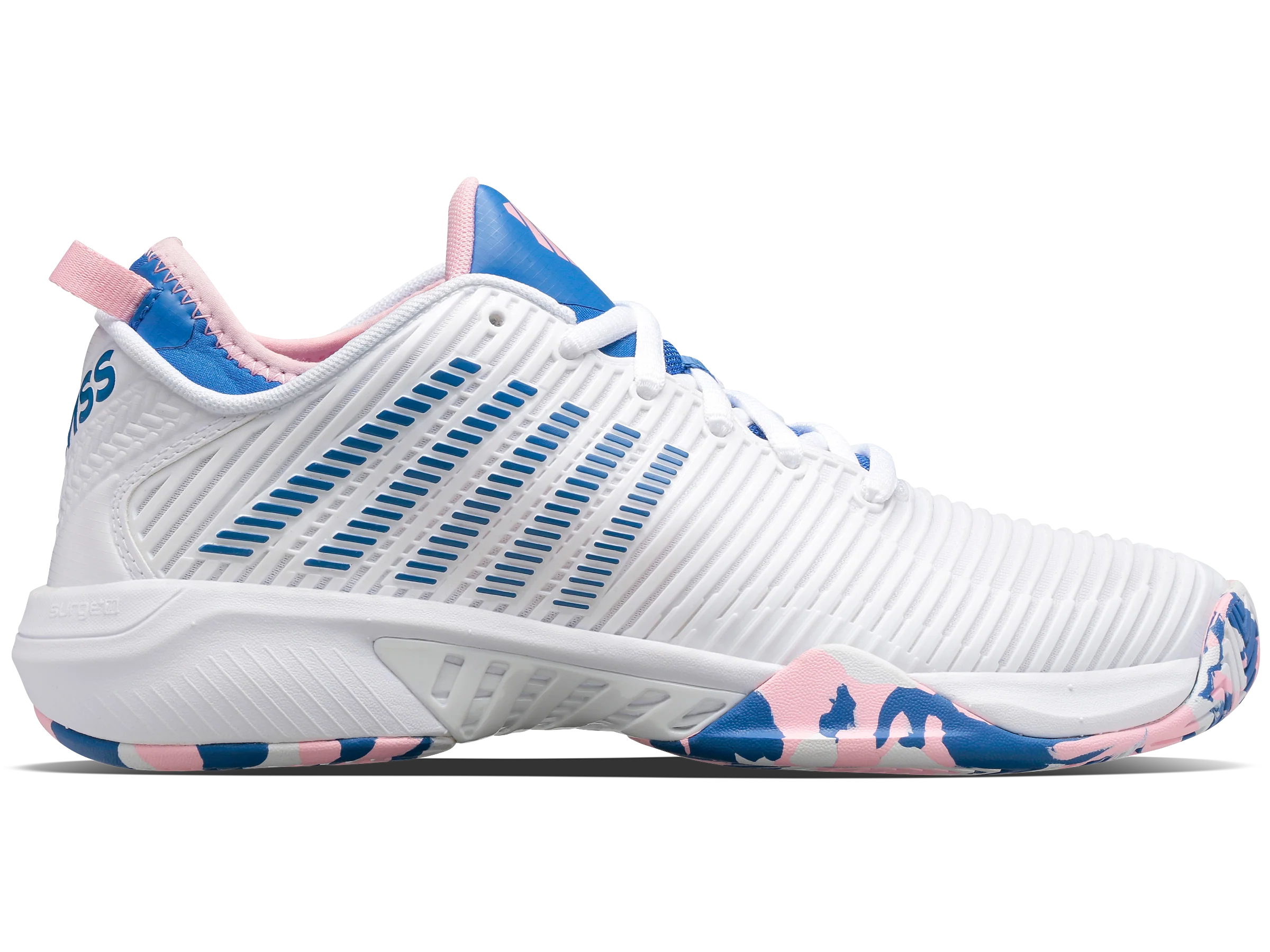 96615-969-M | HYPERCOURT SUPREME | WHITE/STAR SAPPHIRE/ORCHID PINK