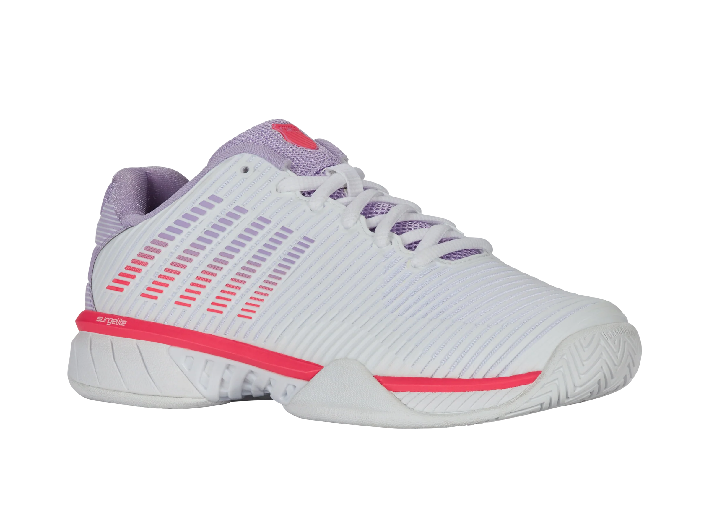 96807-182-W | HYPERCOURT EXPRESS 2-WIDE | WHITE/ORCHID PETAL/NEON BLAZE - Image 2