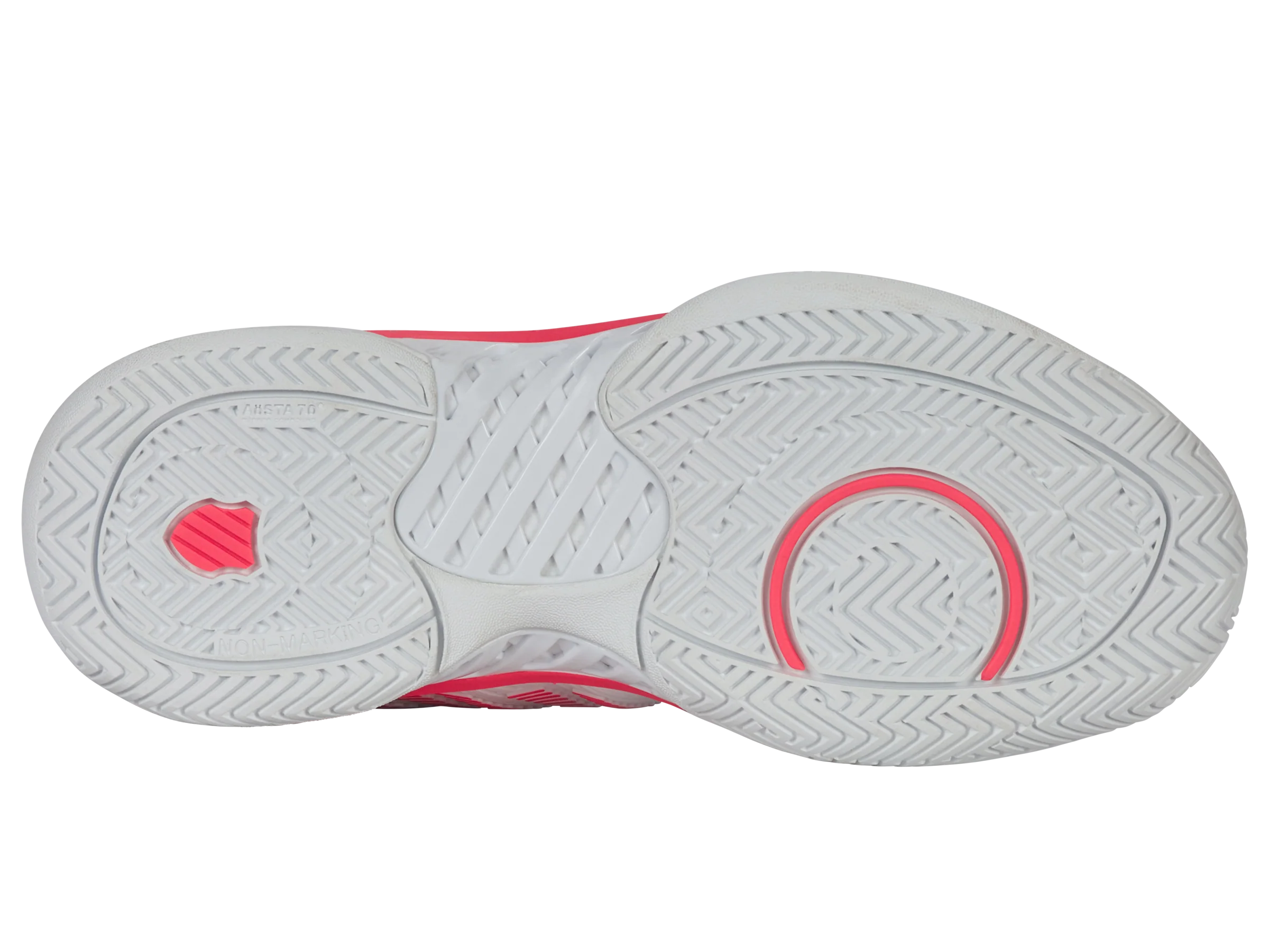 96807-182-W | HYPERCOURT EXPRESS 2-WIDE | WHITE/ORCHID PETAL/NEON BLAZE - Image 6
