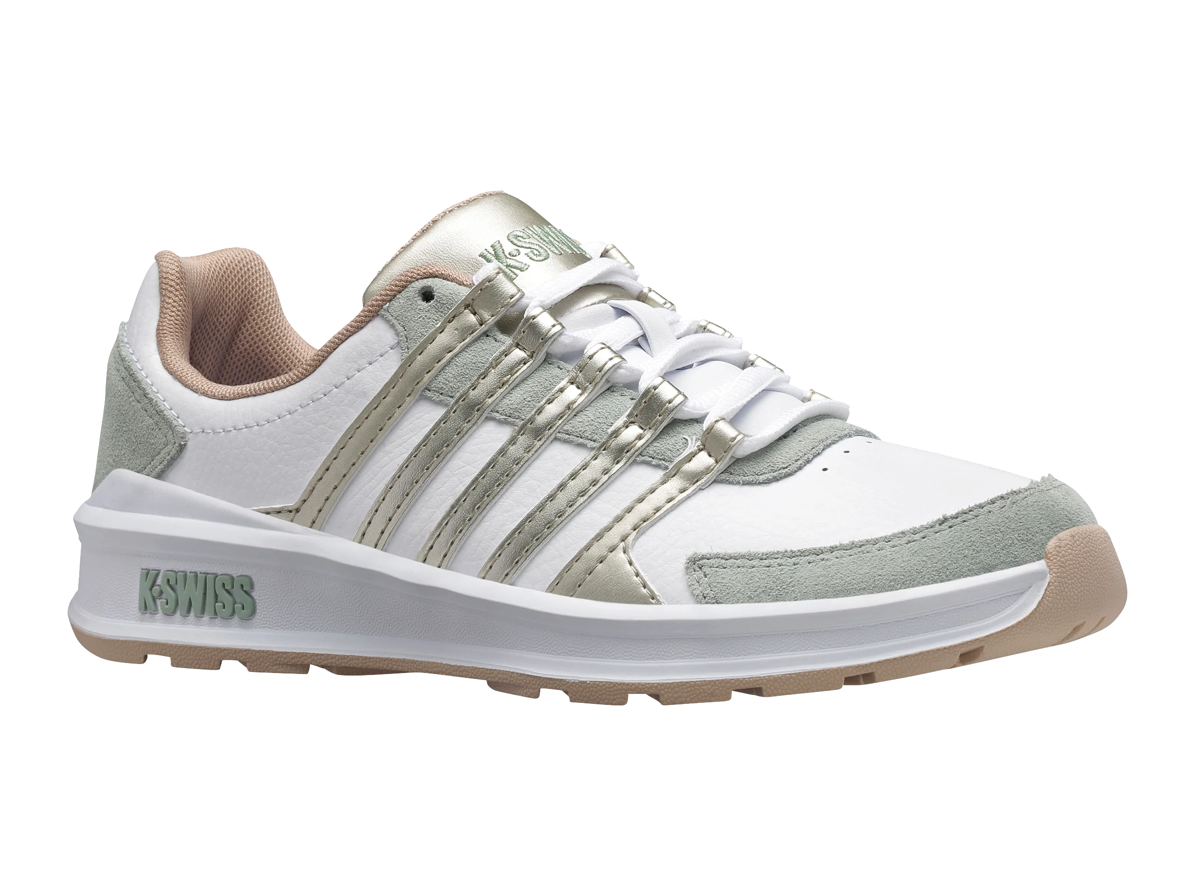 97000-995-M | VISTA TRAINER | WHITE/FROSTY GREEN/CHAMPAGNE - Image 2