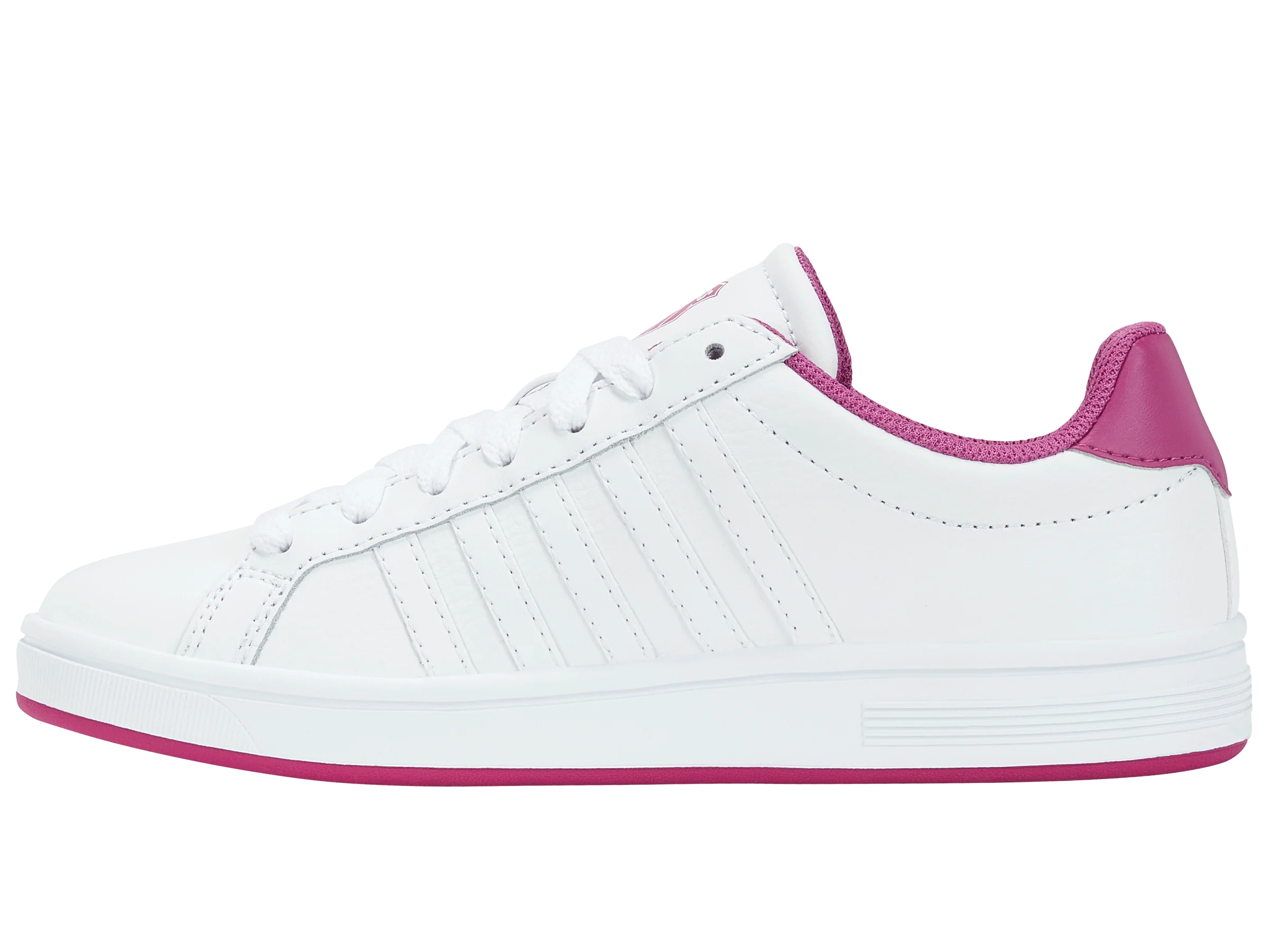 97011-165-M | COURT TIEBREAK | WHITE/FESTIVAL FUCSHIA - Image 5