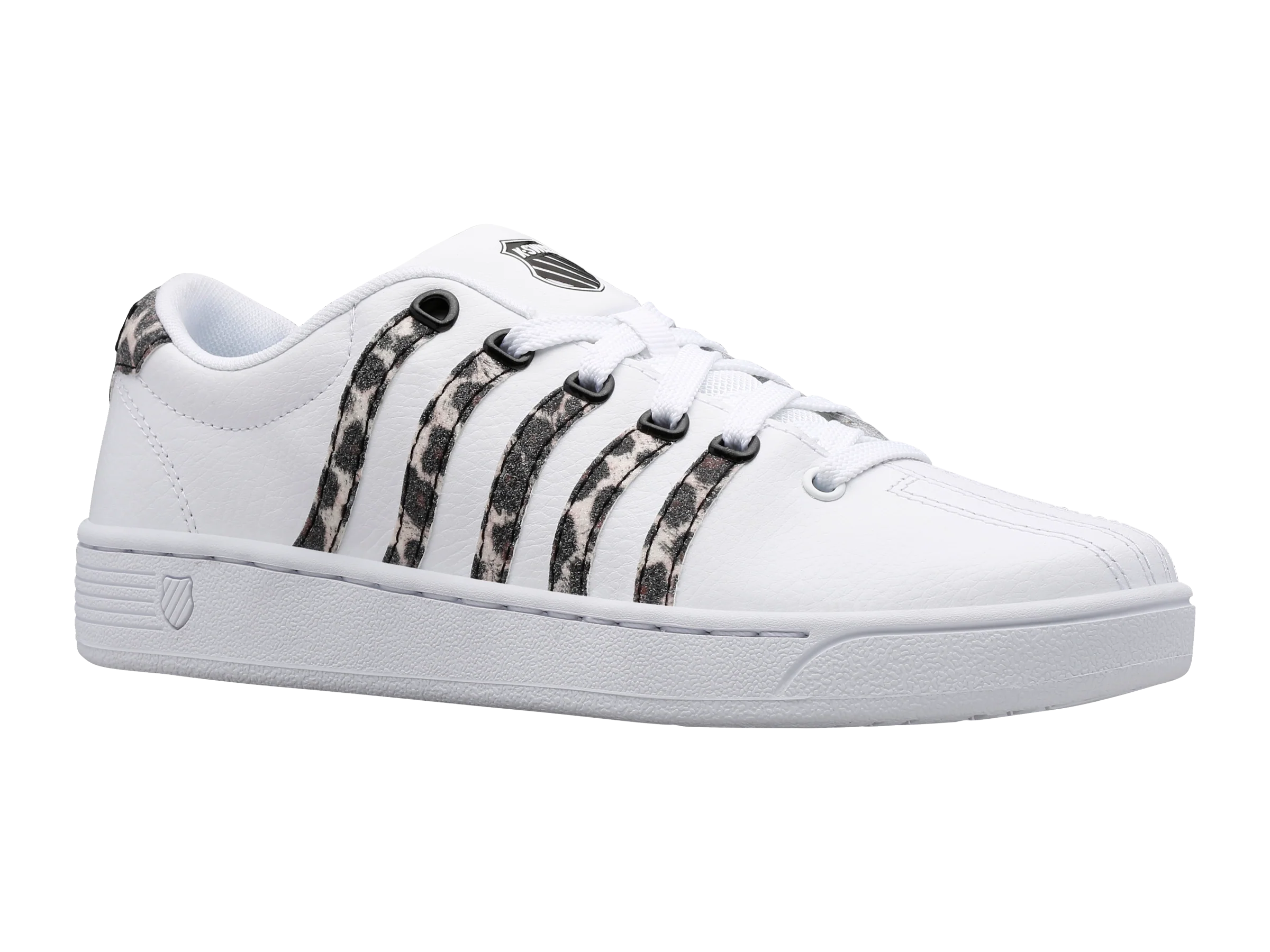 97141-137-M | COURT PRO CURVES | WHITE/METALLIC LEOPARD - Image 2