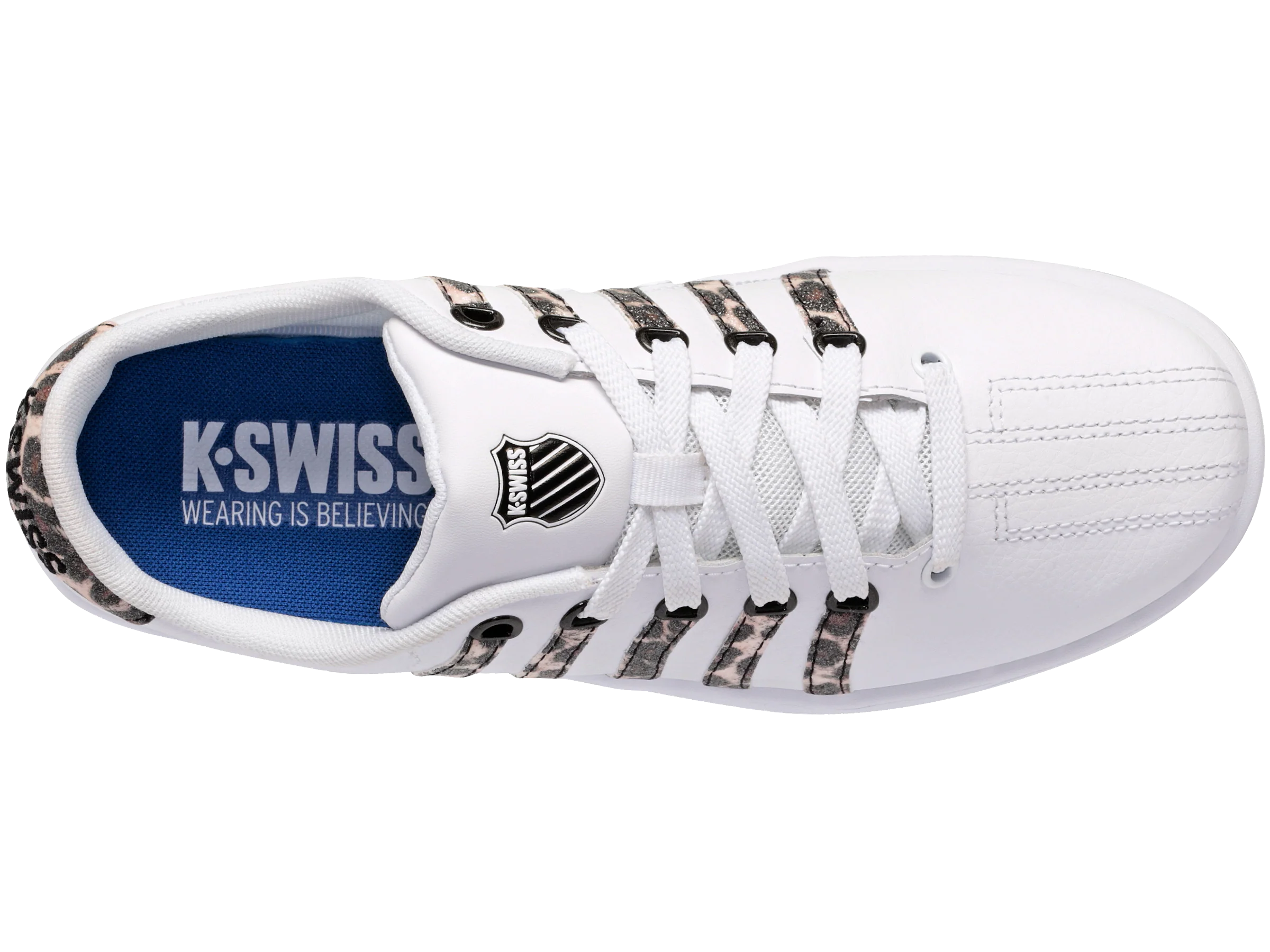 97141-137-M | COURT PRO CURVES | WHITE/METALLIC LEOPARD - Image 7
