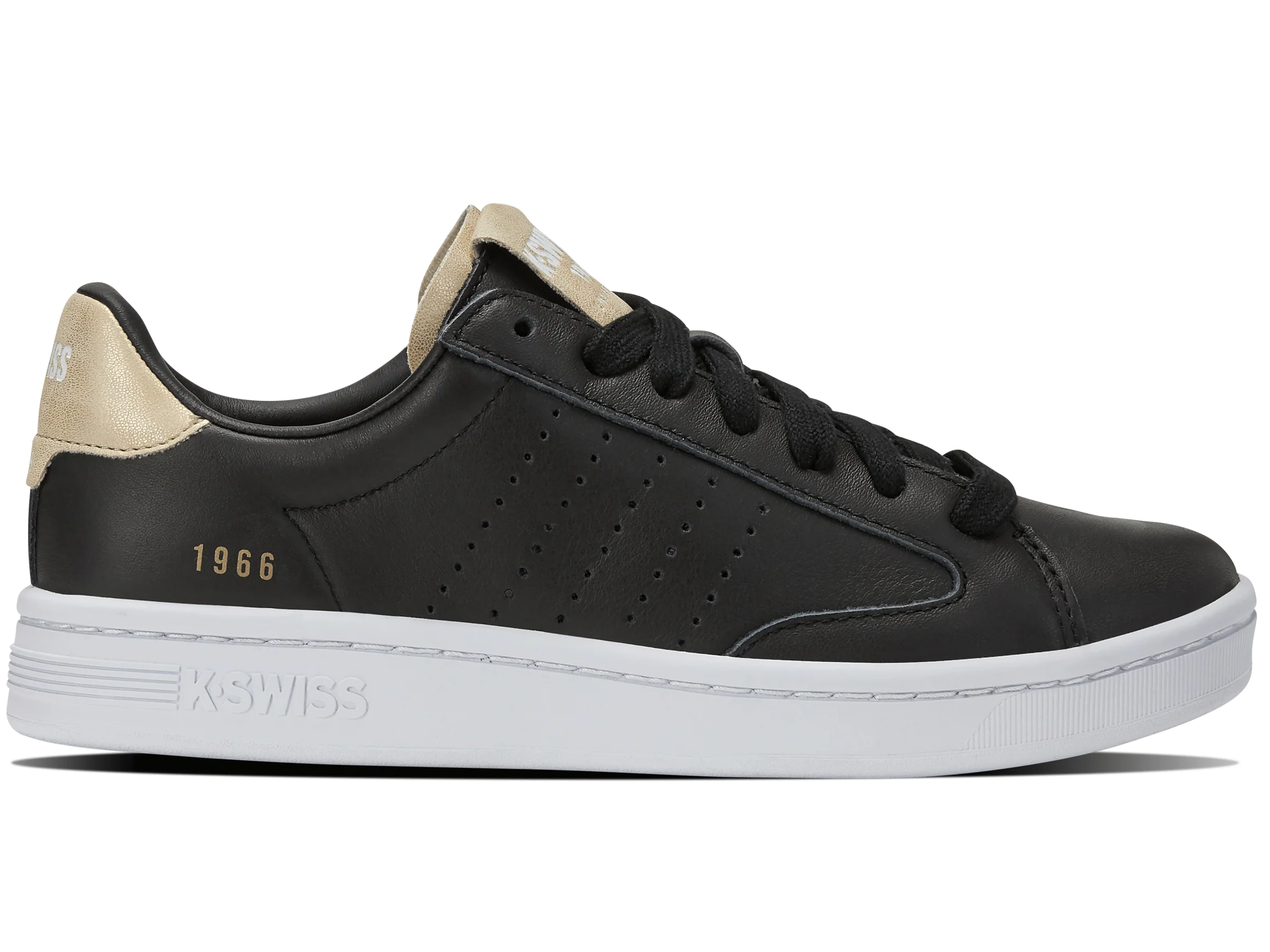 97263-032-M | LOZAN KLUB LTH | BLK/WHT/CHAMPAGNE