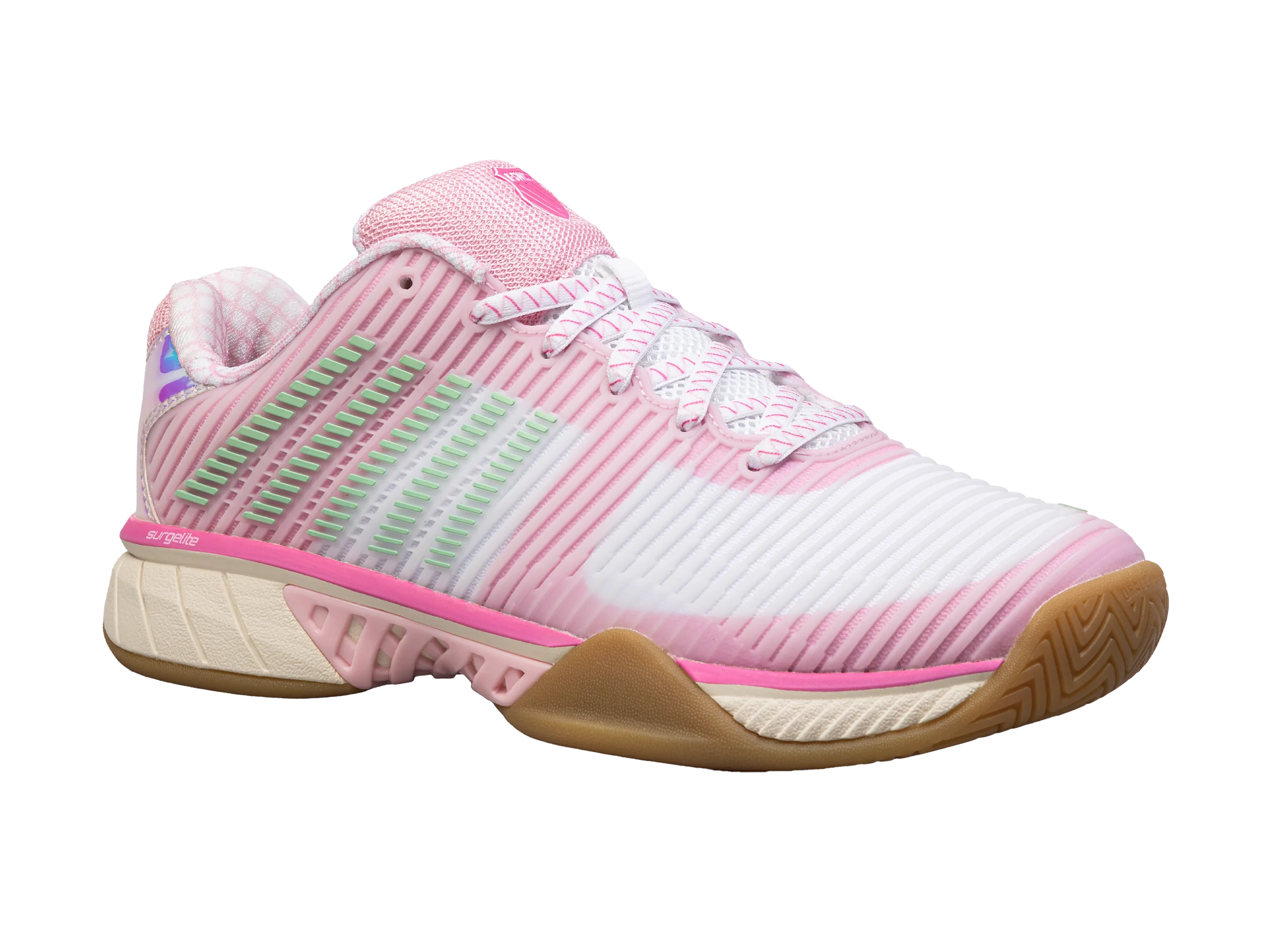 97382-105-M | HYPERCOURT EXPRESS 2  LUCKY IN LOVE | WHITE/PEONY/BISCAYNE - Image 2