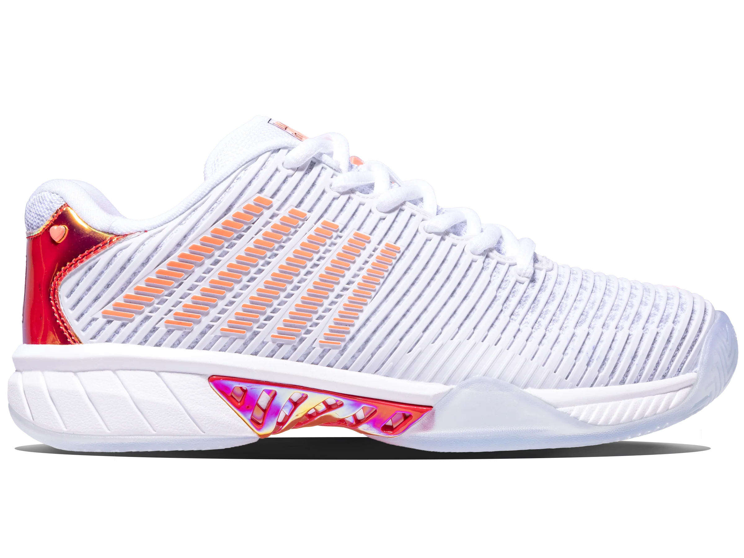 97382-112-M | HYPERCOURT EXPRESS 2  LUCKY IN LOVE | WHITE/DOVE/ORANGE GLOW