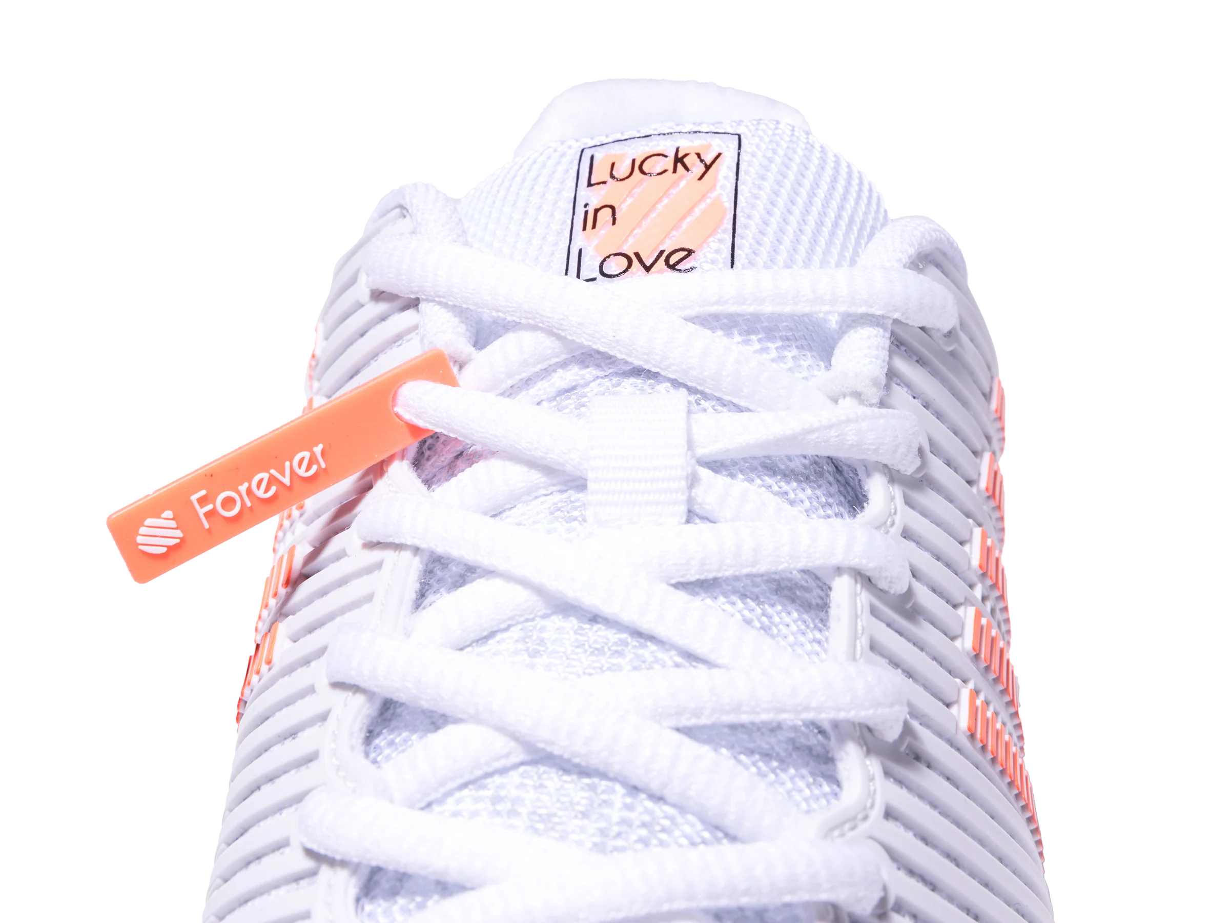 97382-112-M | HYPERCOURT EXPRESS 2  LUCKY IN LOVE | WHITE/DOVE/ORANGE GLOW - Image 6