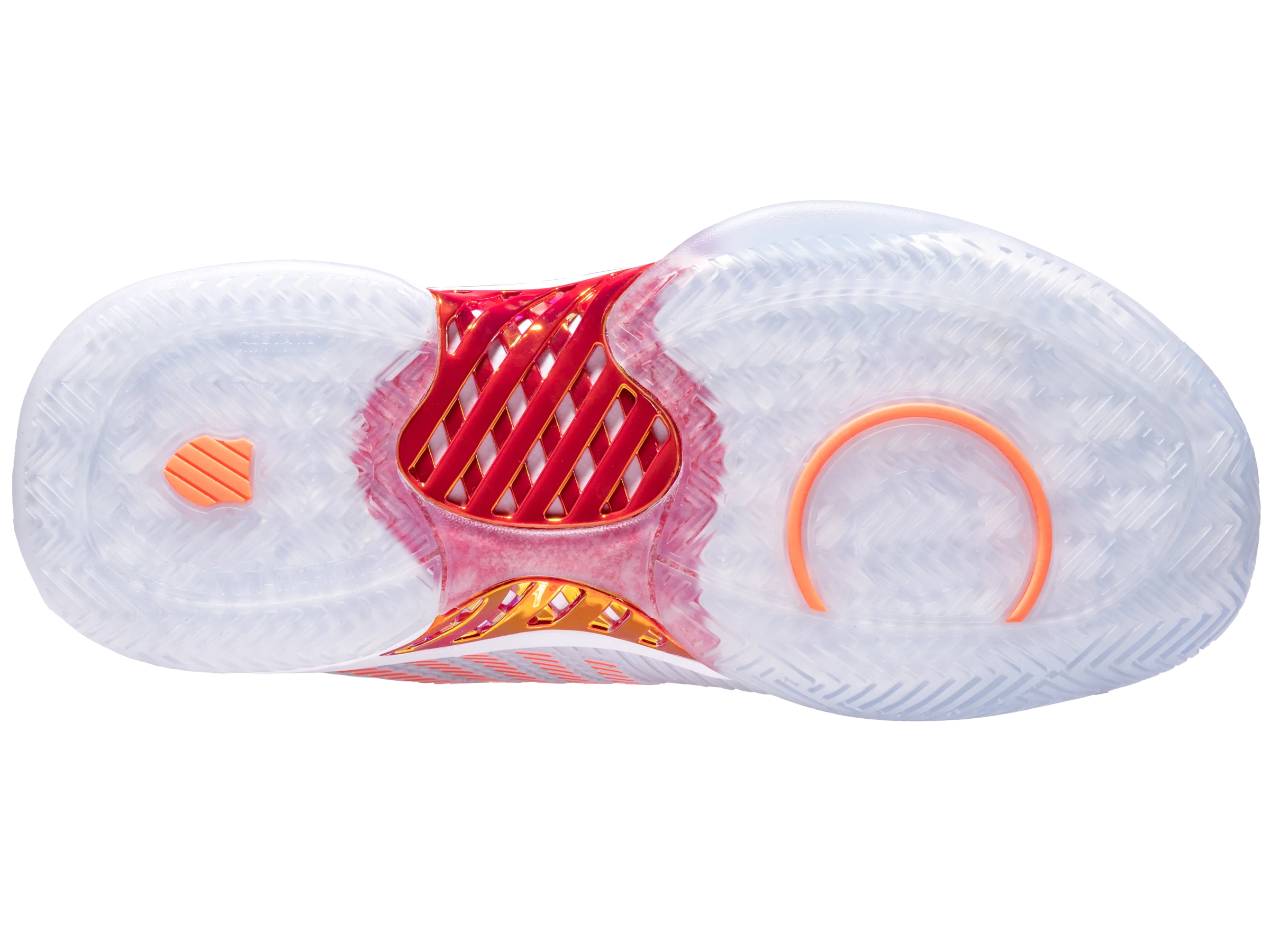 97382-112-M | HYPERCOURT EXPRESS 2  LUCKY IN LOVE | WHITE/DOVE/ORANGE GLOW - Image 8